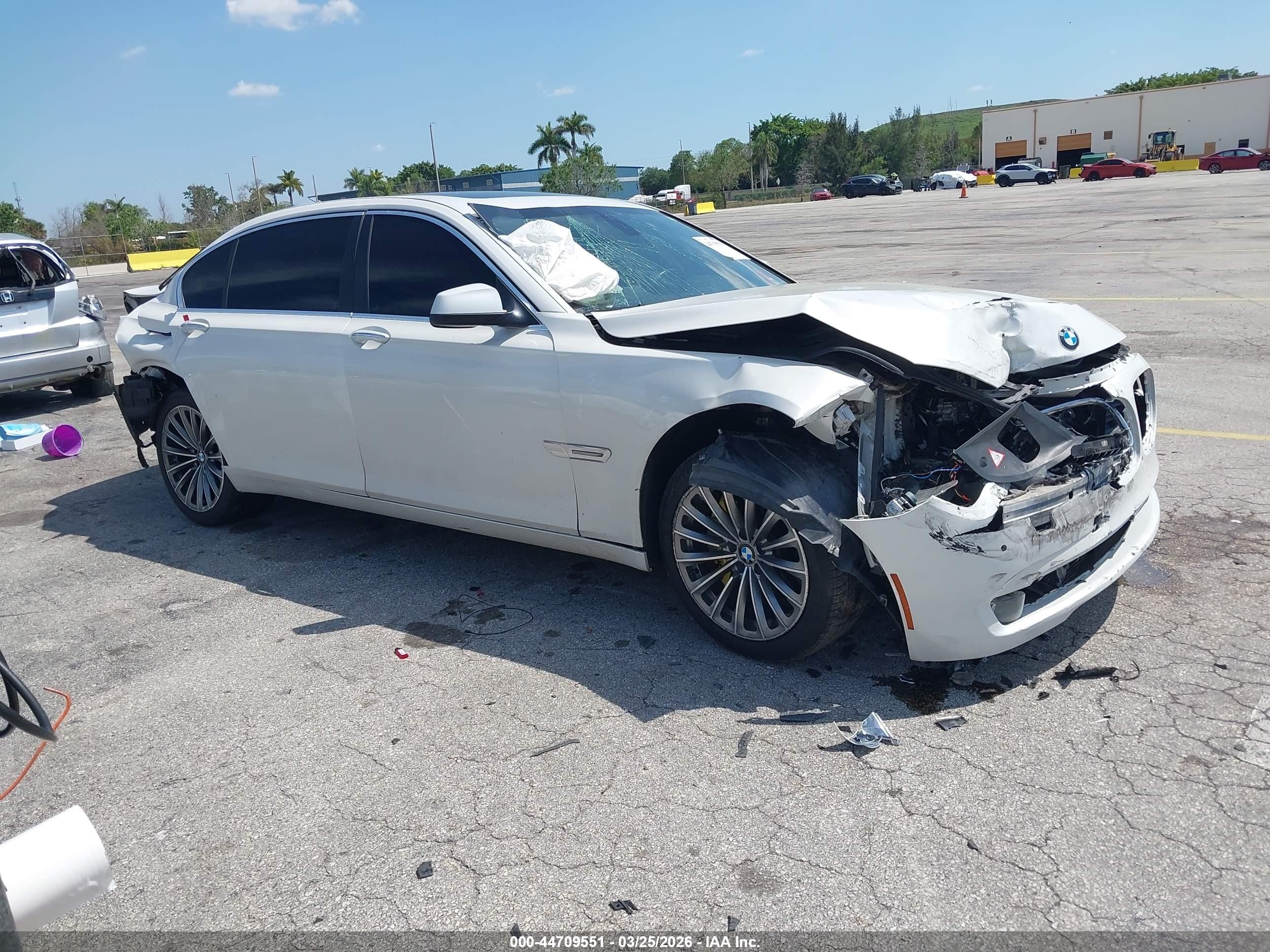 2011 BMW 7 Series 740Li, VIN WBAKB4C55BC574125 — All over