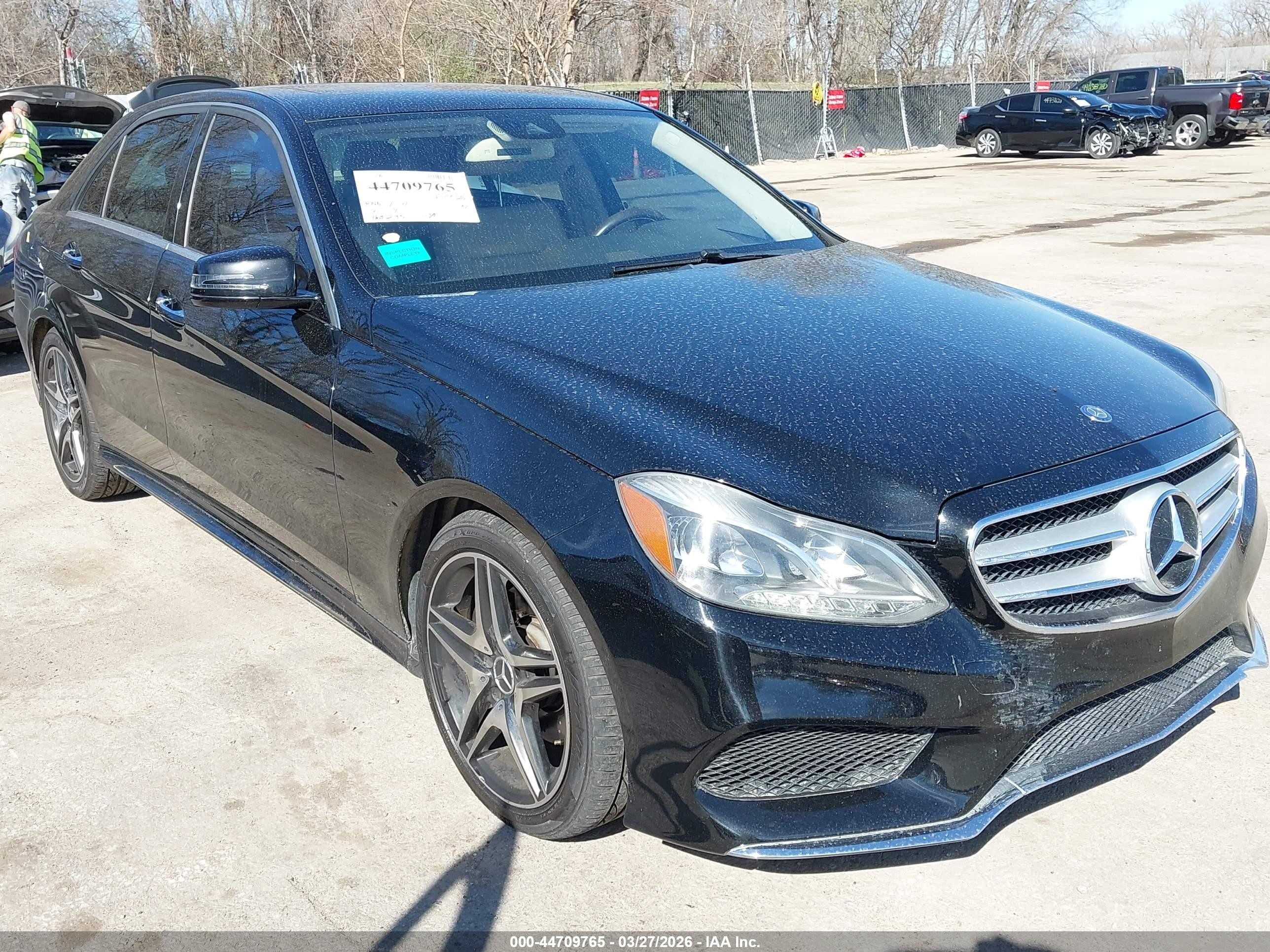 2014 Mercedes-Benz E 350 Luxury, VIN WDDHF8JB4EB011424 — Hail
