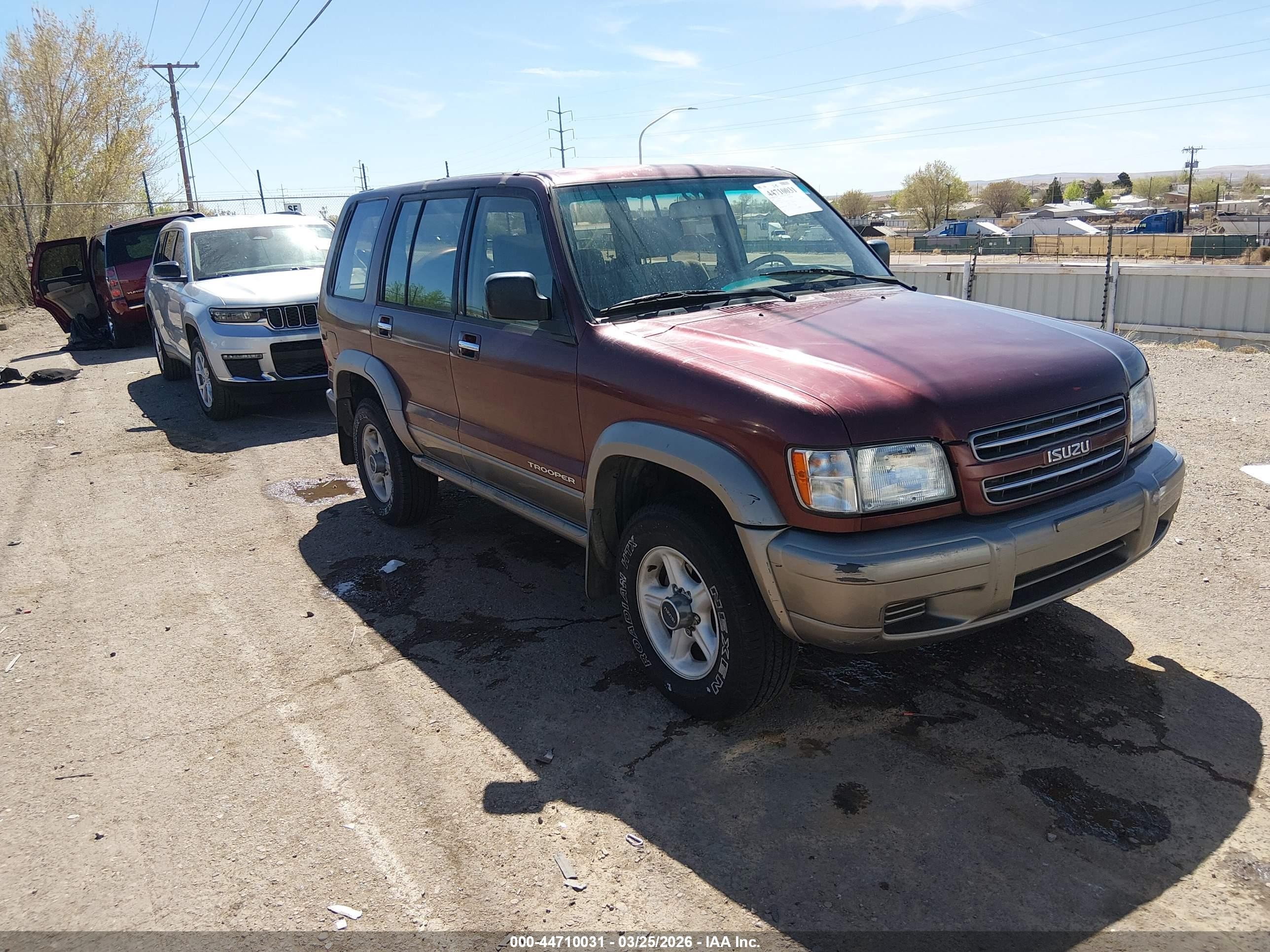 2002 Isuzu Trooper S, VIN JACDJ58X727J11067 — По всему кузову