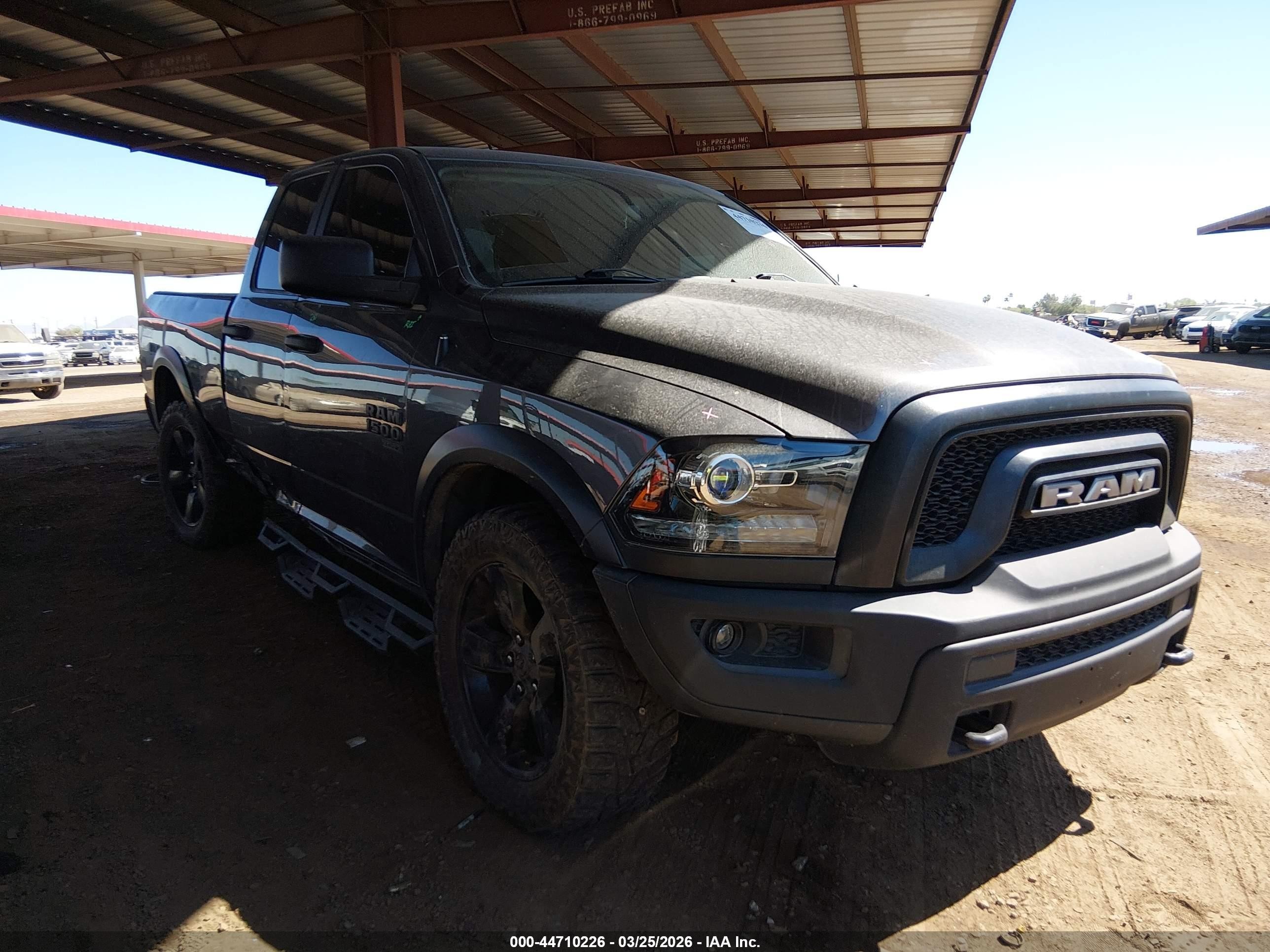 2020 Ram 1500 Warlock, VIN 1C6RR6GG7LS105301 — Auction photo