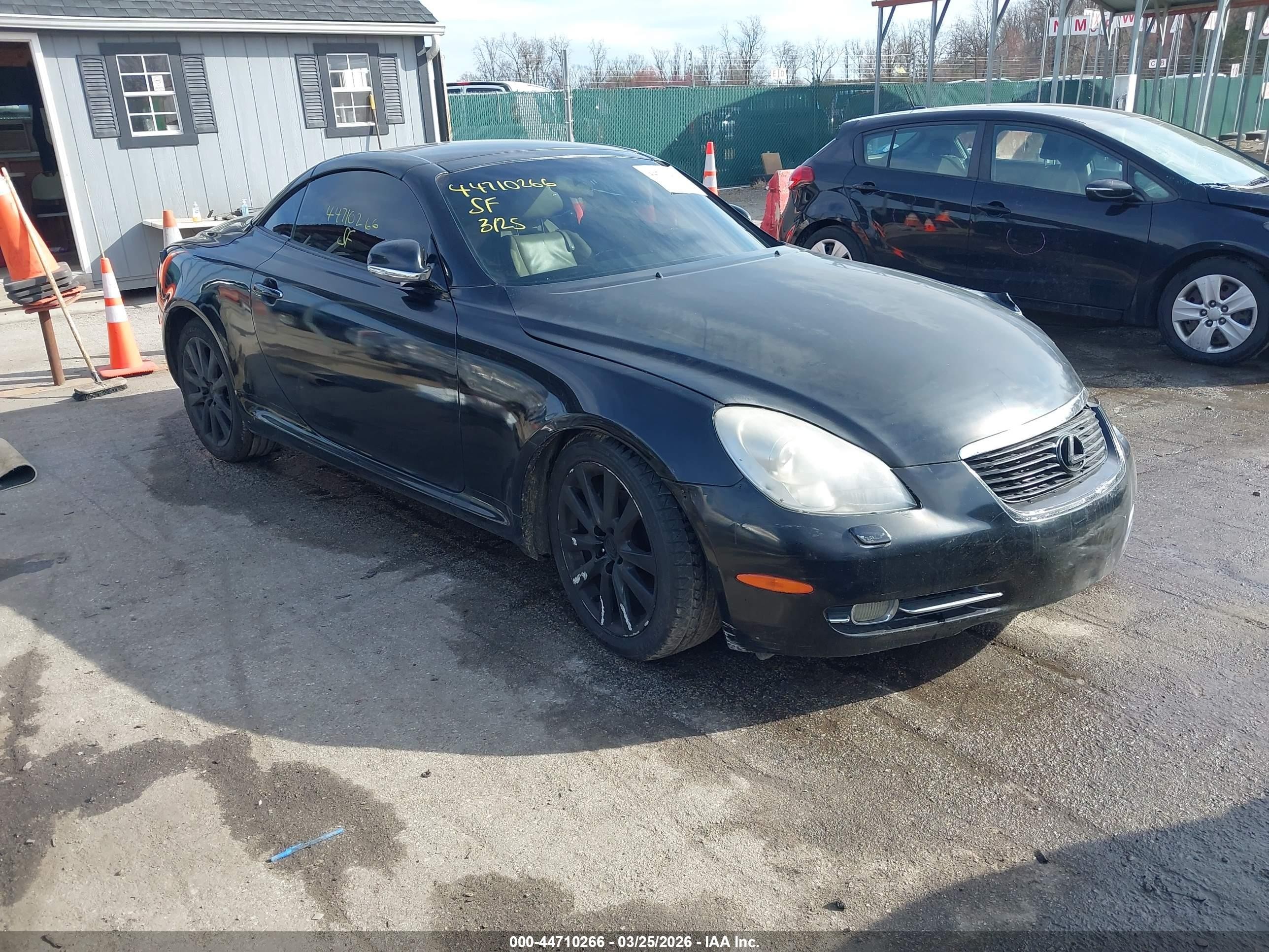 2006 Lexus SC 430, VIN JTHFN48Y169007488 — Перед