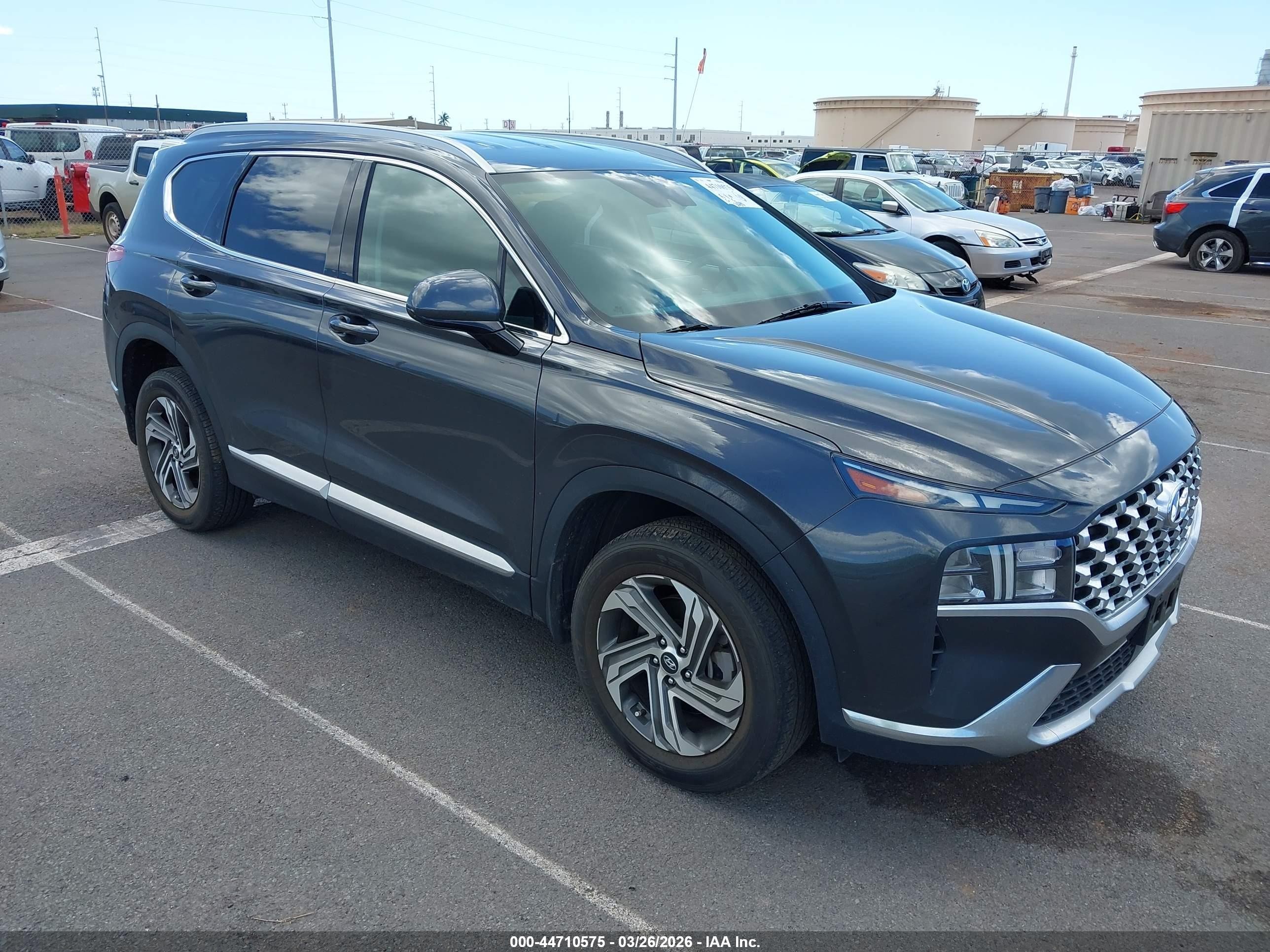 2022 Hyundai Santa Fe SEL, VIN 5NMS2DAJ1NH431679 — Fresh water flood
