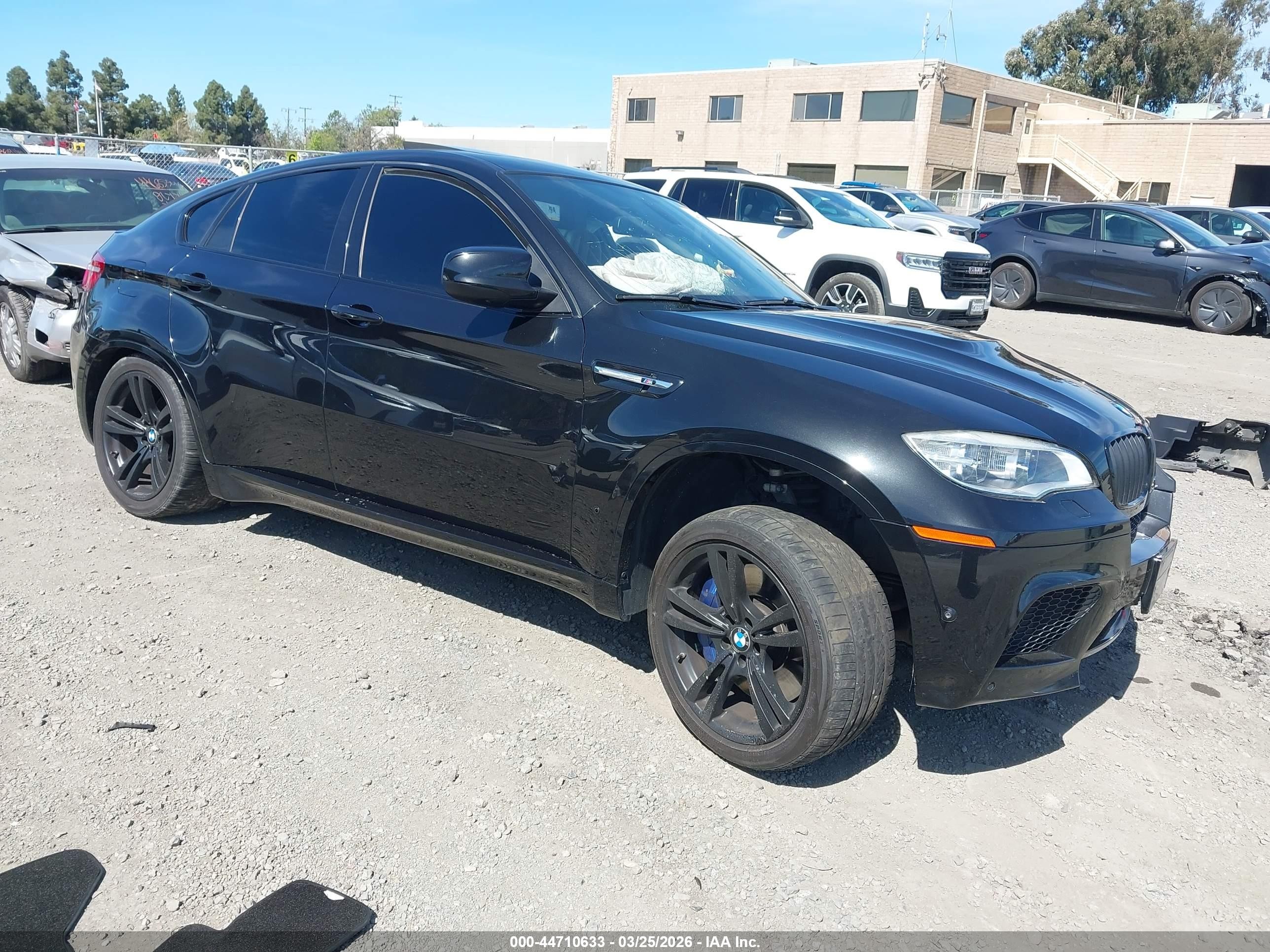 2014 BMW X6 M, VIN 5YMGZ0C51E0C40574 — Rear end