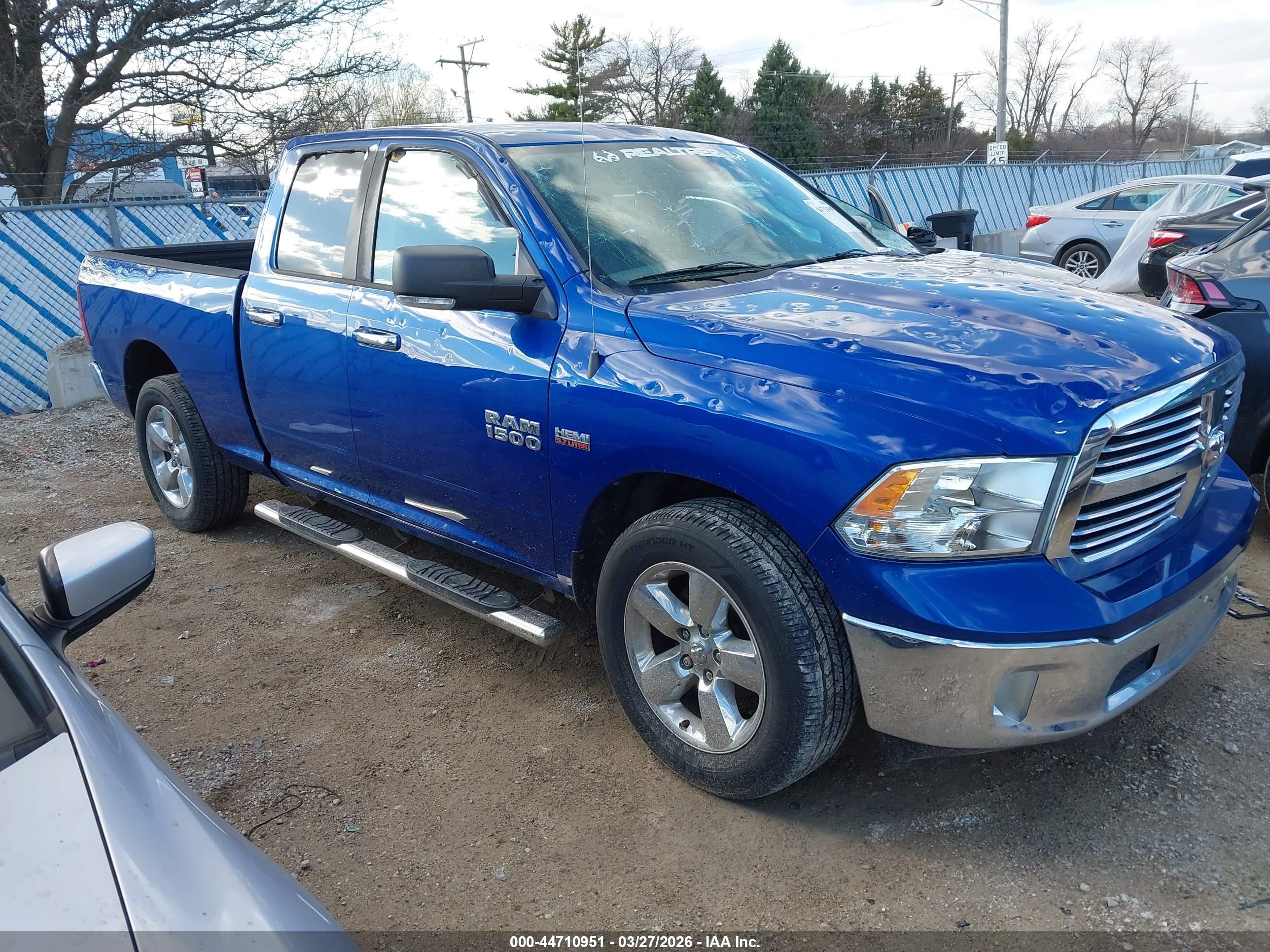 2015 Ram 1500 Big Horn, VIN 1C6RR7GT0FS748757 — Storm