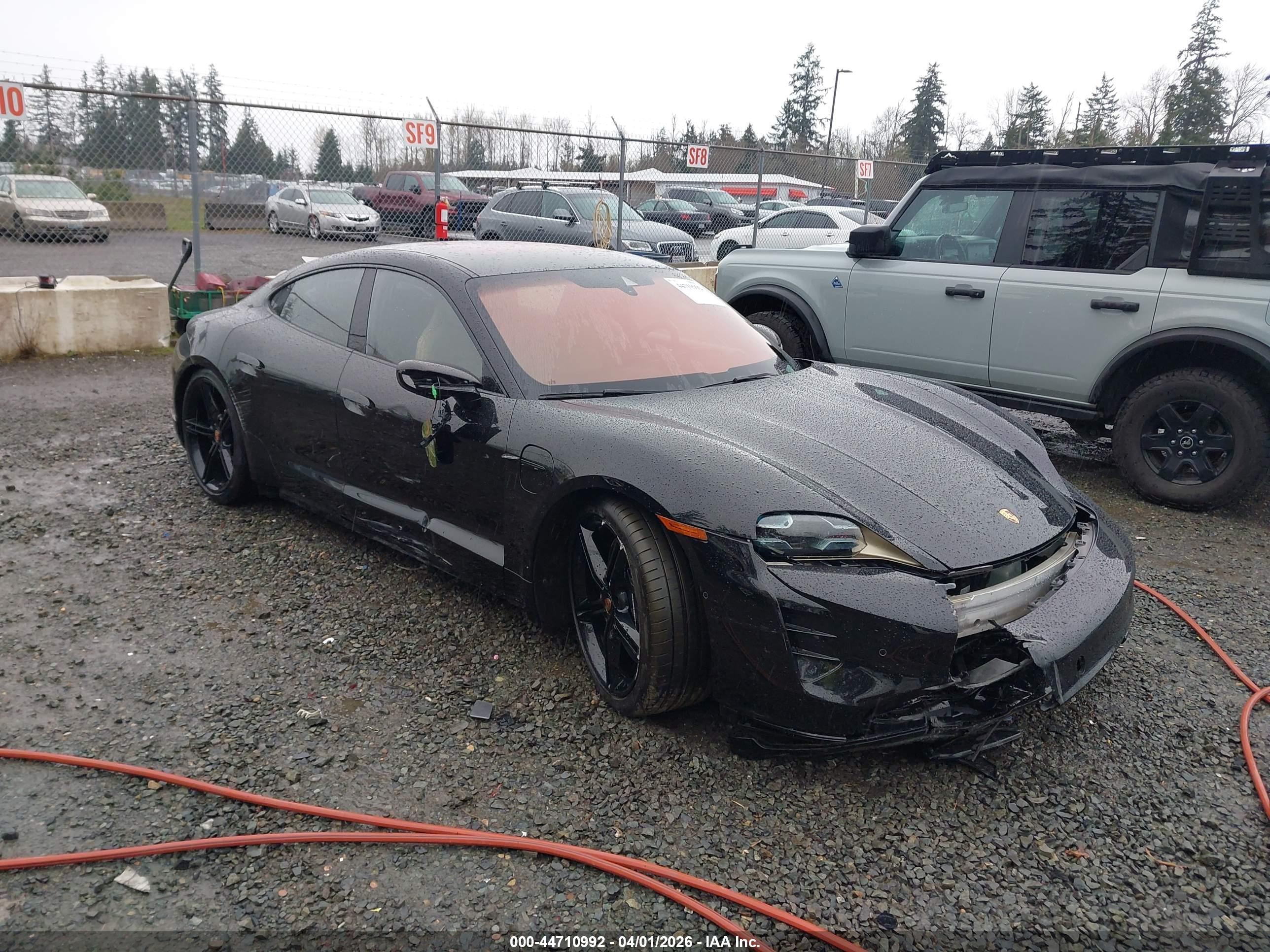 2020 Porsche Taycan Turbo, VIN WP0AC2Y13LSA71855 — Side