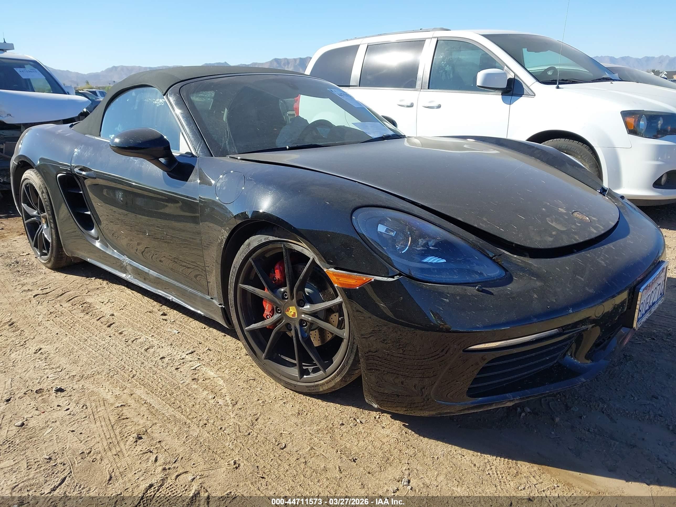 2019 Porsche Boxster S, VIN WP0CB2A88KS228732 — Not stated