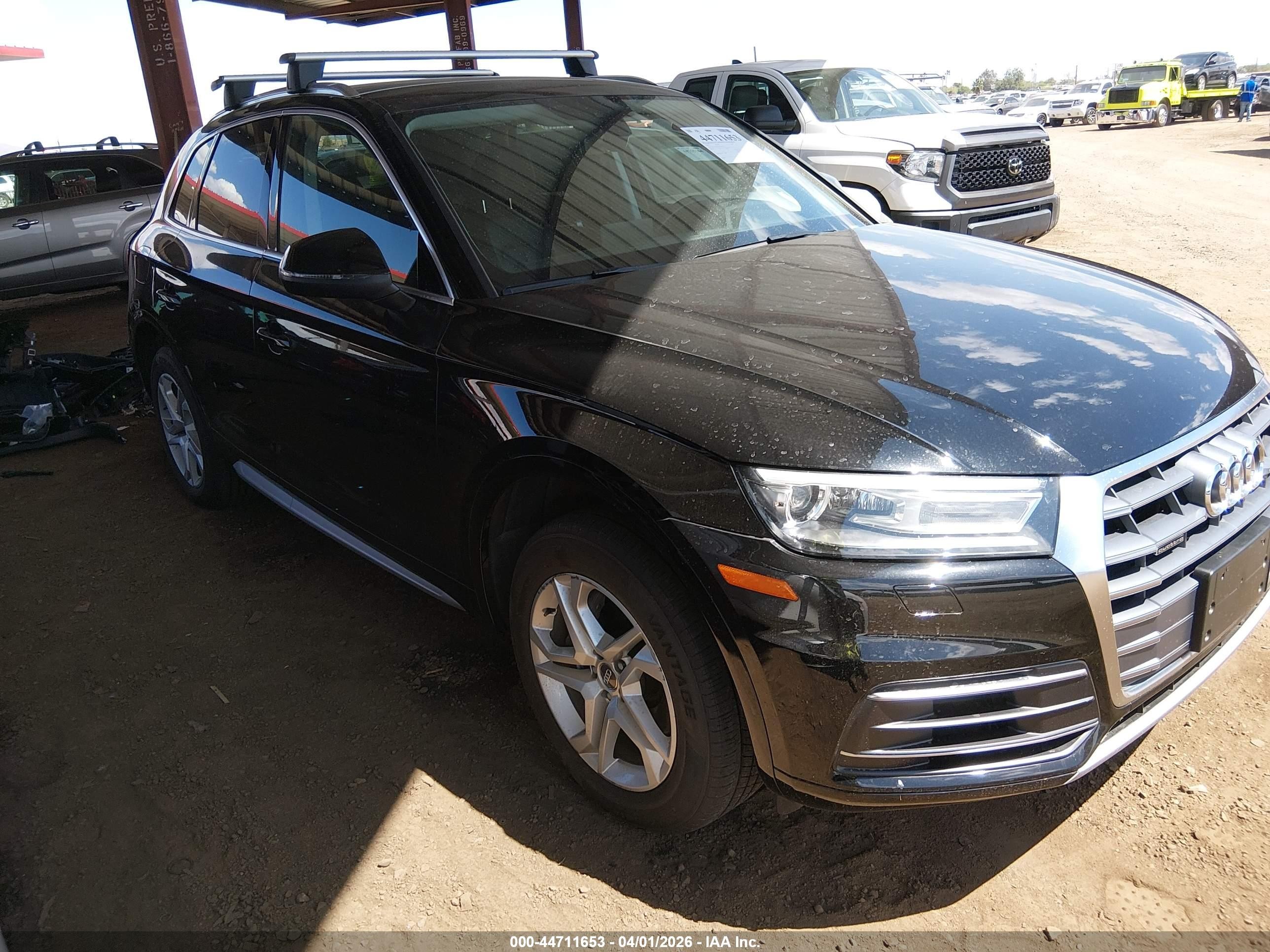 2019 Audi Q5 Premium, VIN WA1ANAFY3K2118196 — Vandalism