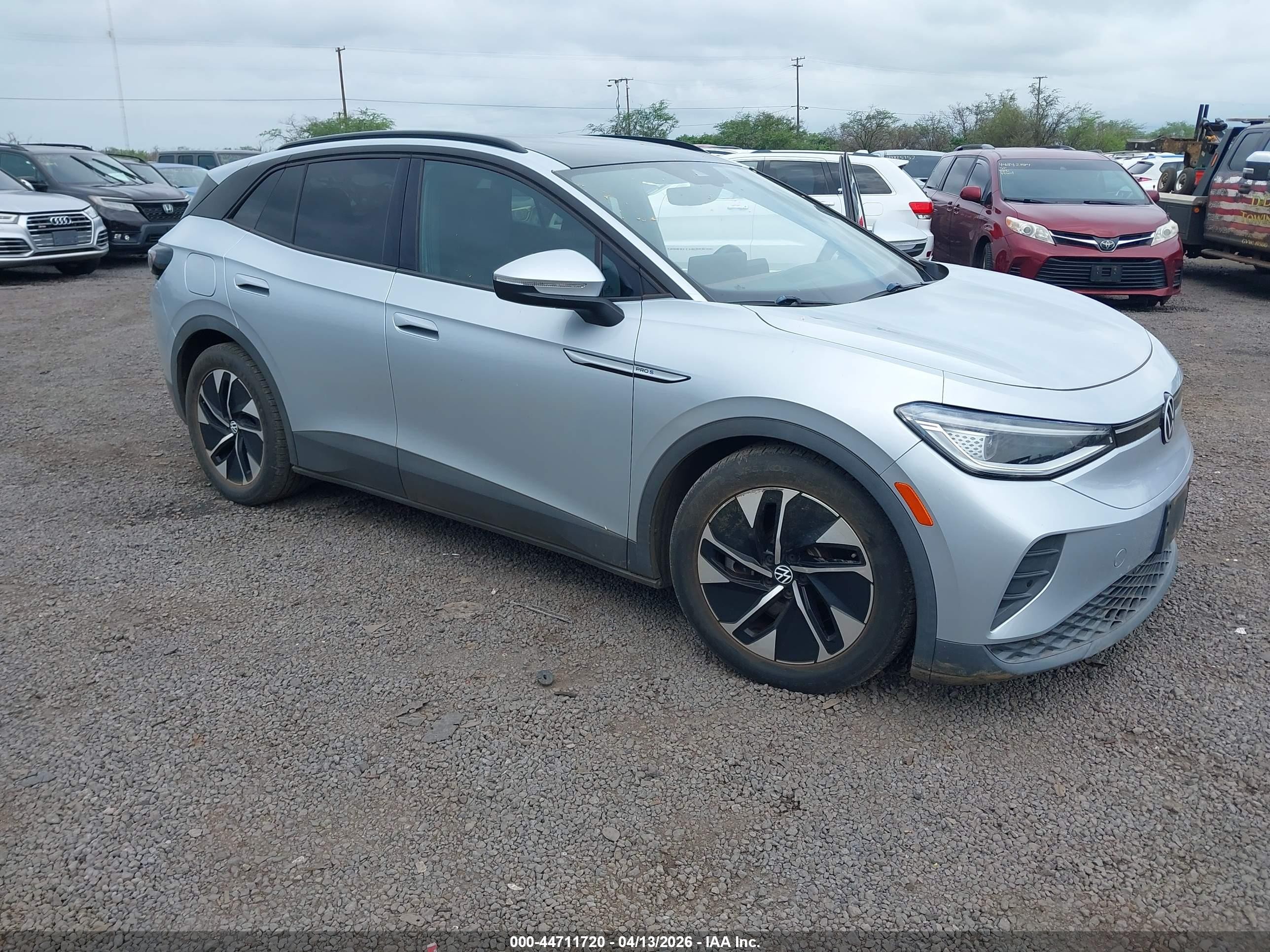 2021 Volkswagen ID.4 Pro S, VIN WVGTMPE22MP061895 — Fresh water flood