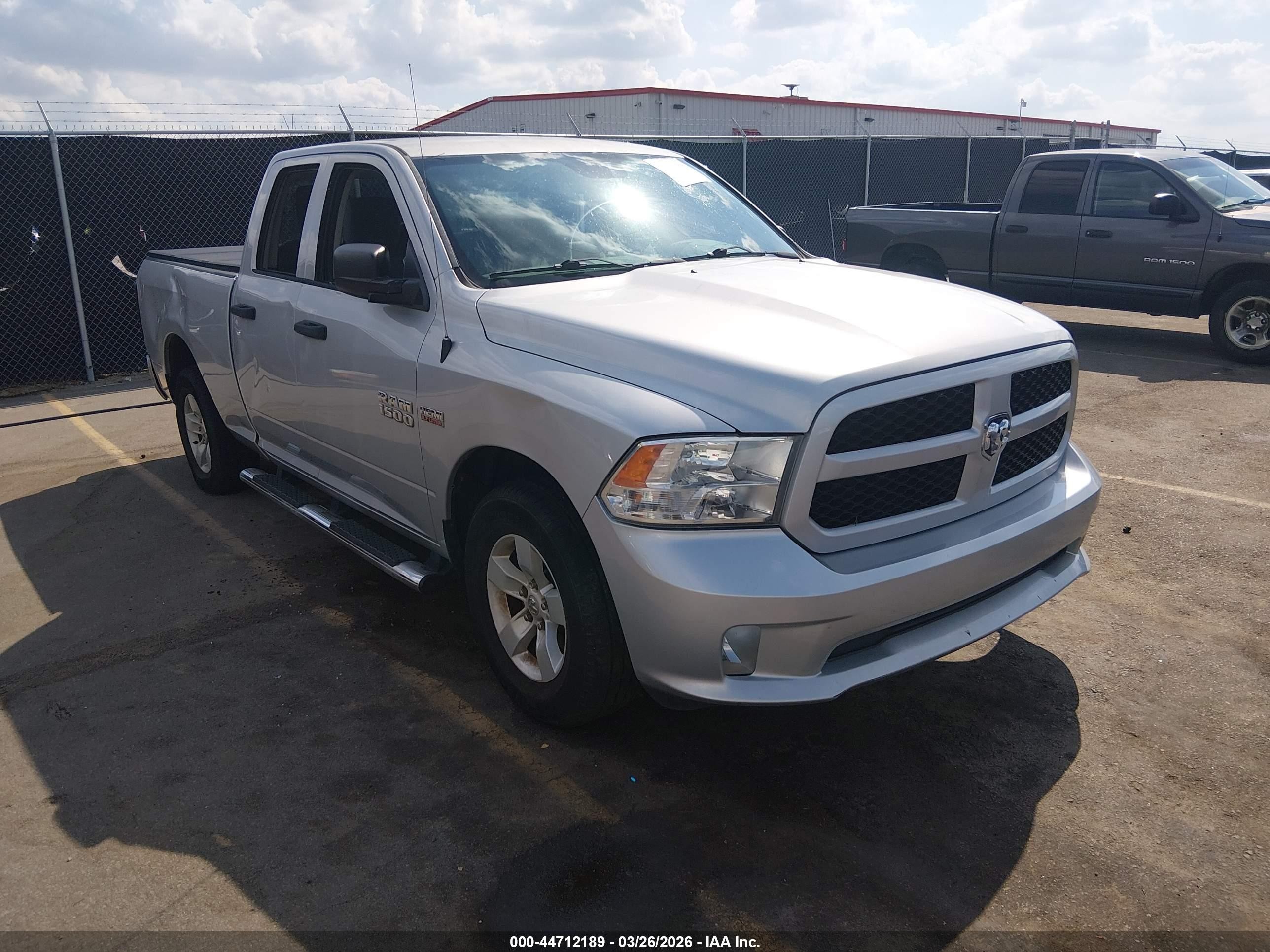 2017 Ram 1500 Express, VIN 1C6RR6FTXHS574291 — Vandalism