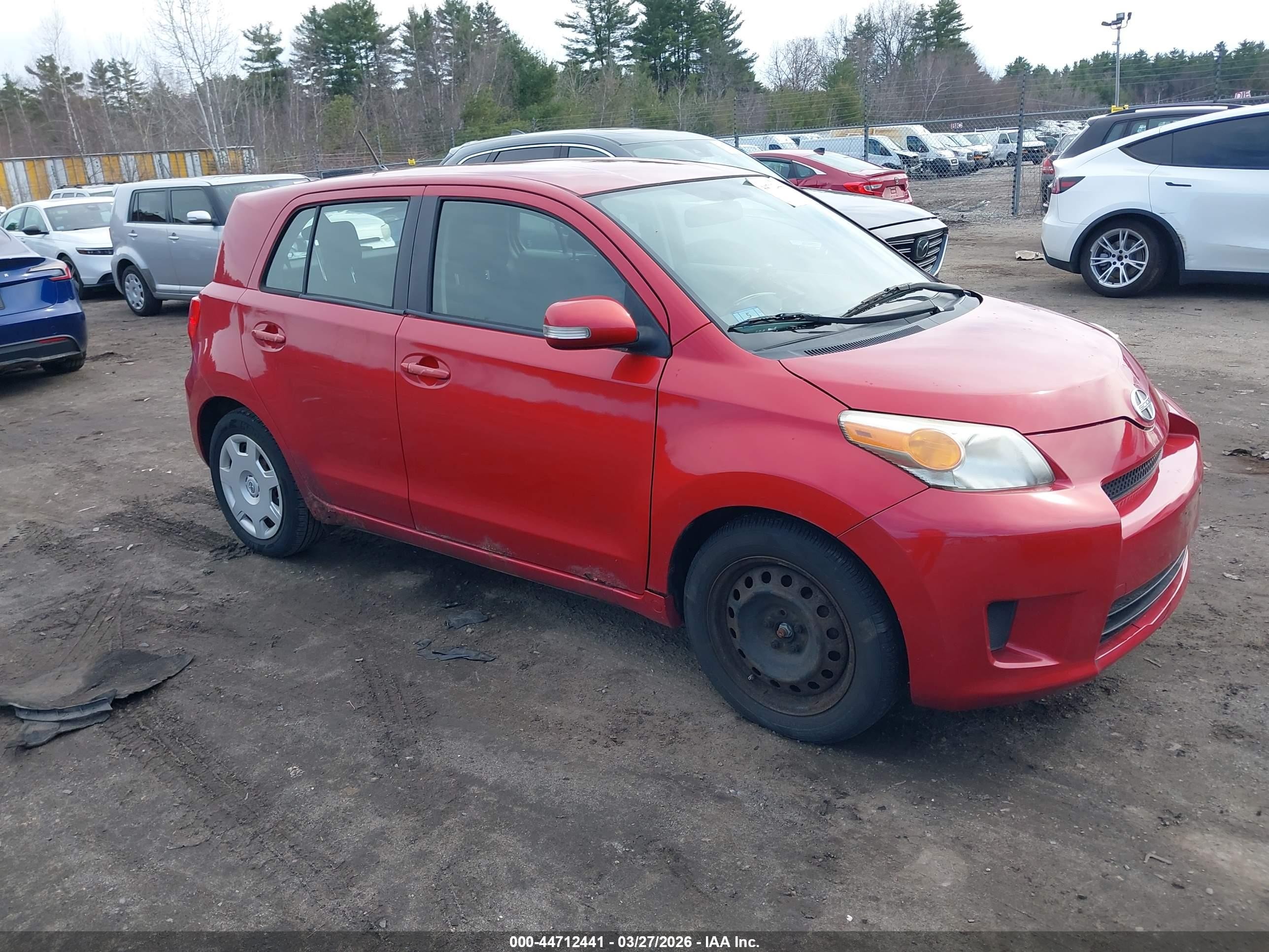 2010 Scion xD, VIN JTKKU4B49AJ053417 — Механическое