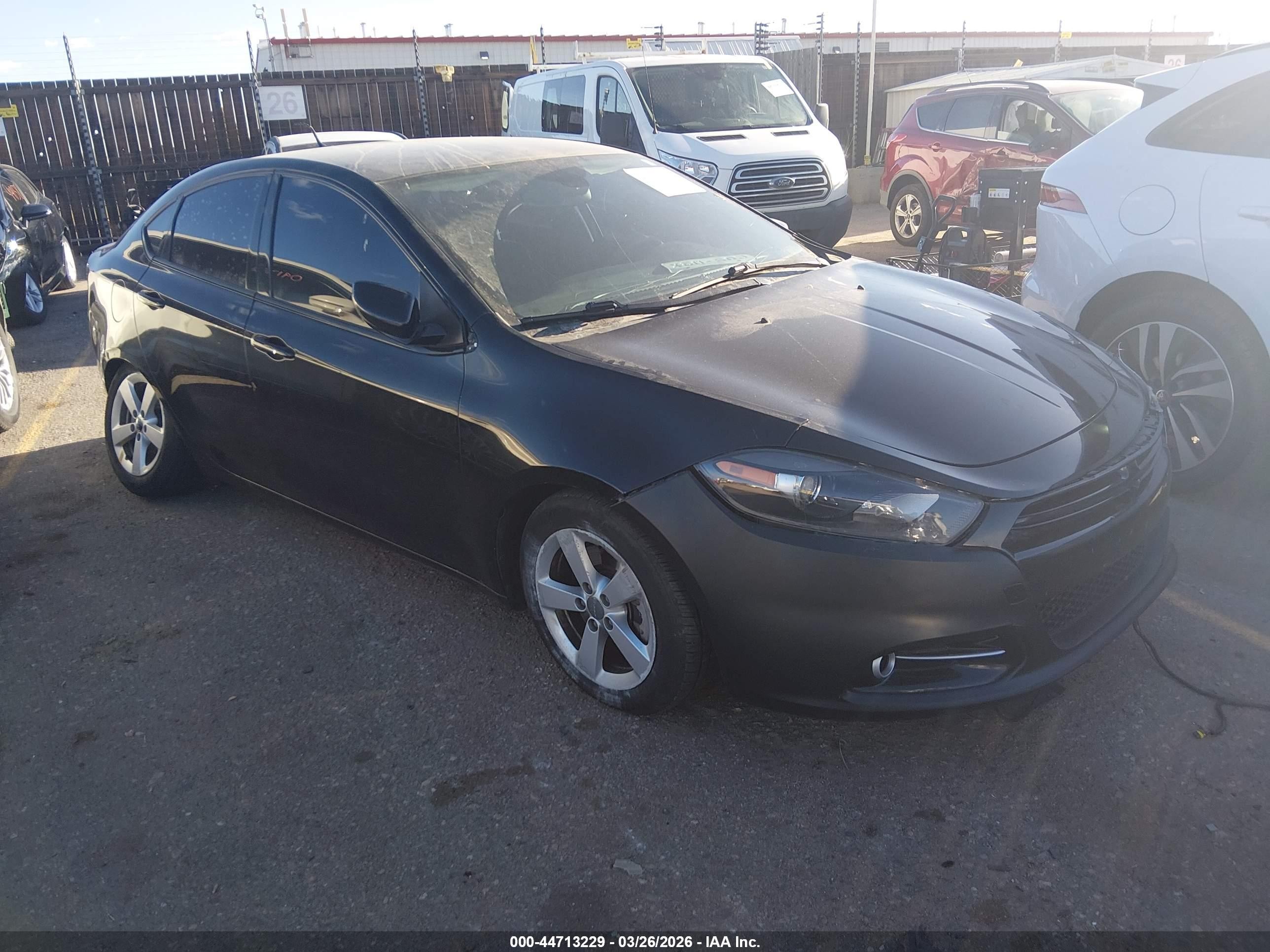 2015 Dodge Dart SXT, VIN 1C3CDFBB8FD117012 — Front end