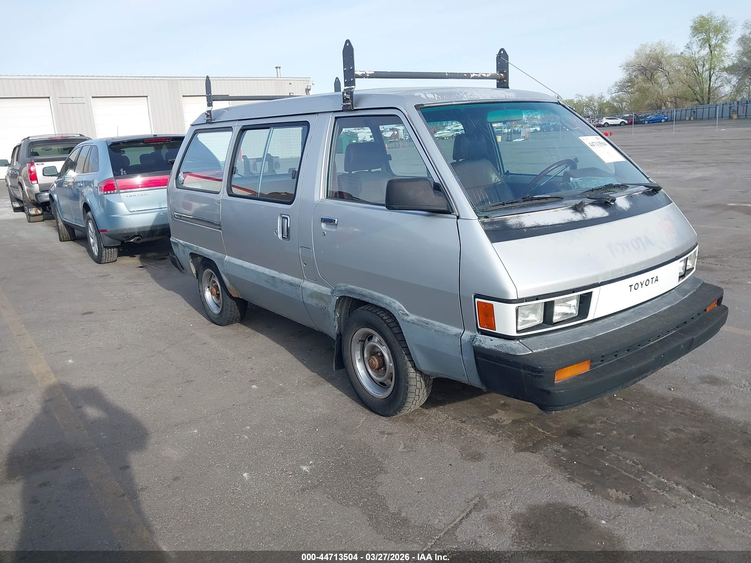 1985 Toyota VAN, VIN JT4YR27V9F0024926 — Rollover