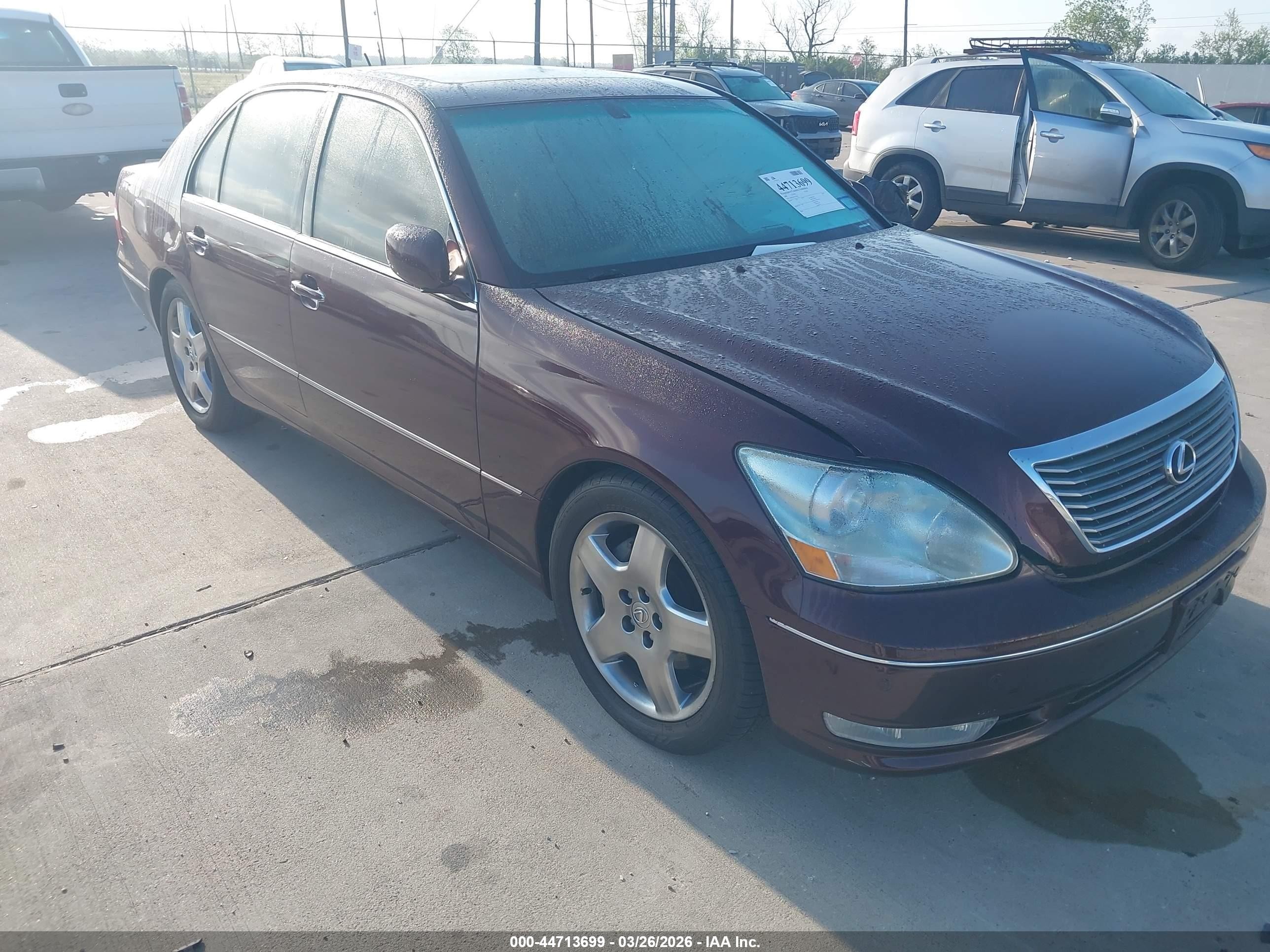 2006 Lexus LS 430, VIN JTHBN36F765050055 — Front end