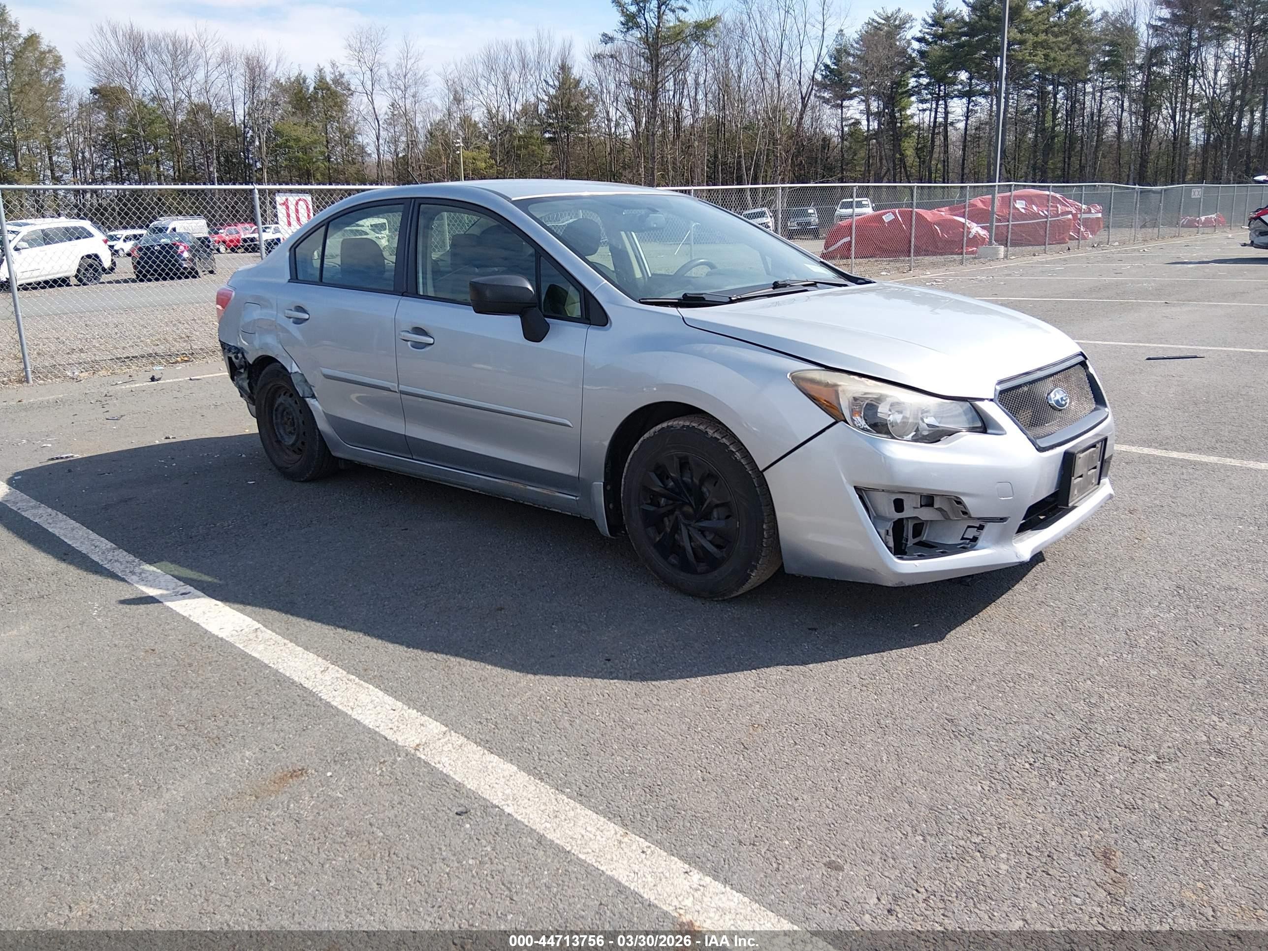 2015 Subaru Impreza, VIN JF1GJAA68FH019478 — Rear end