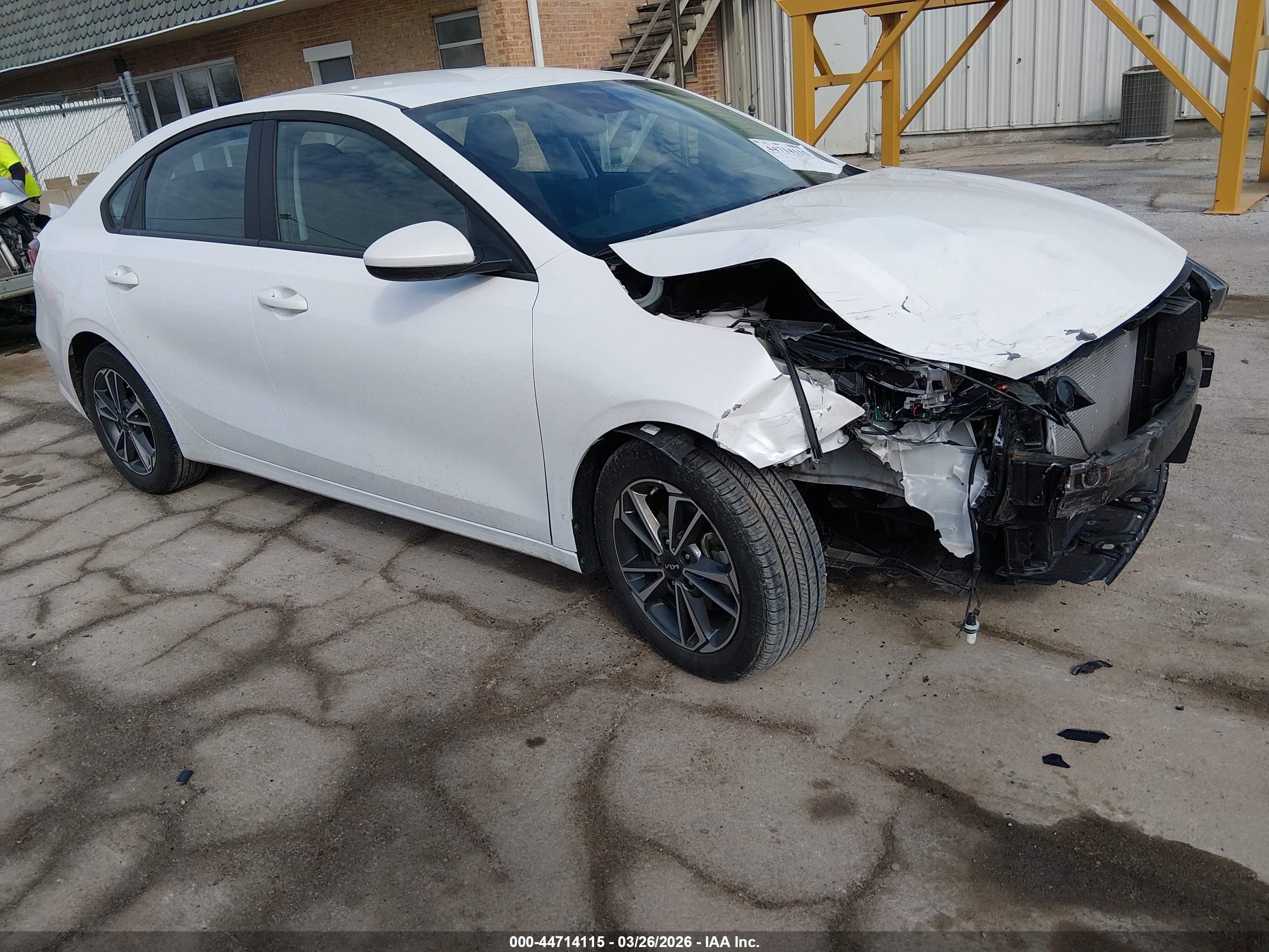 2023 Kia Forte LXS, VIN 3KPF24AD2PE526080 — Frame damage
