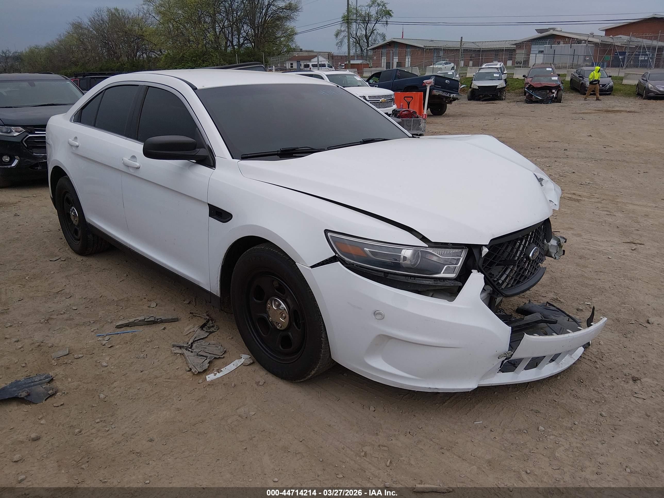 2018 Ford Police Interceptor, VIN 1FAHP2MK1JG104632 — Front end