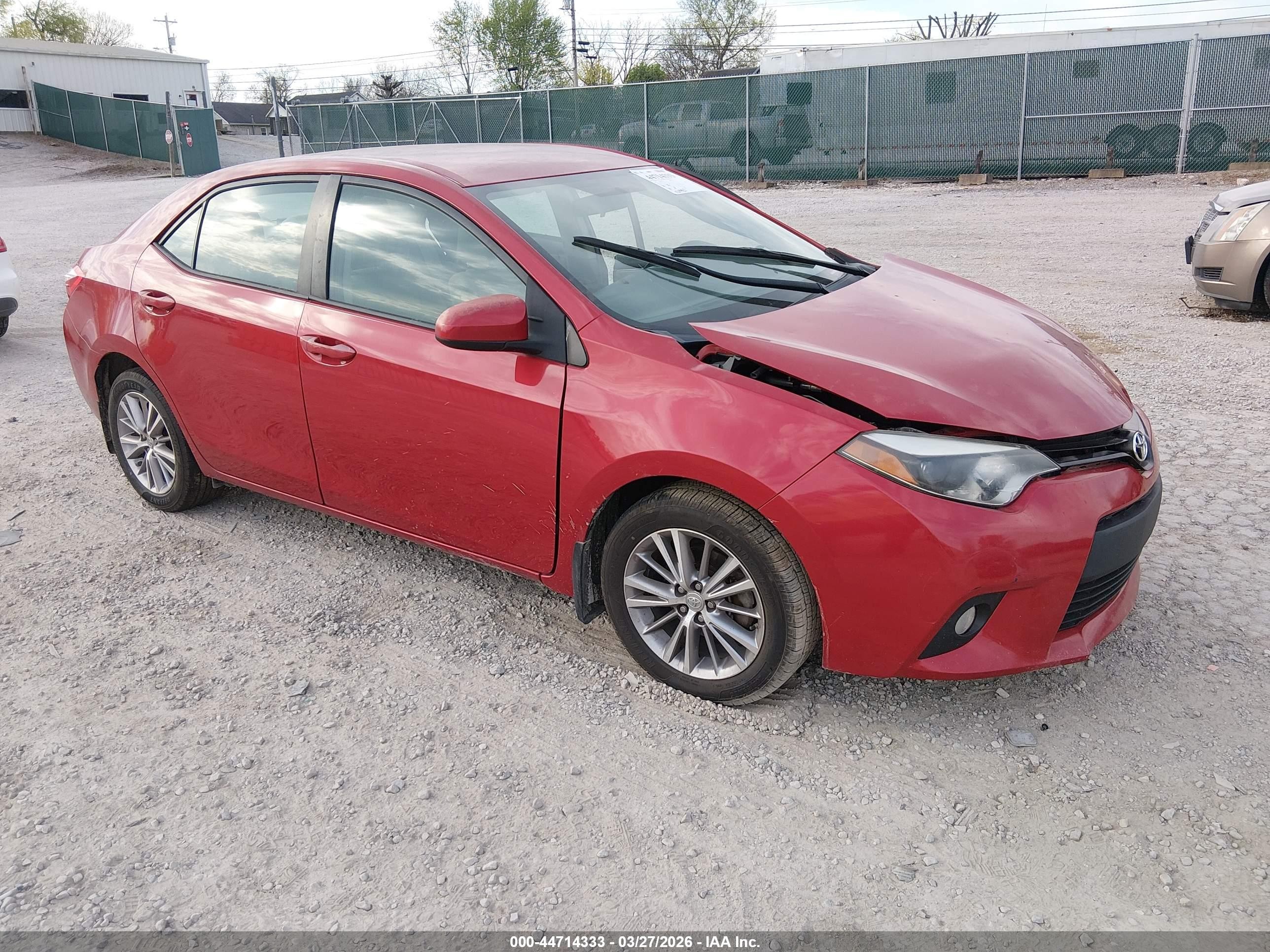 2014 Toyota Corolla L, VIN 2T1BURHE5EC207210 — Side