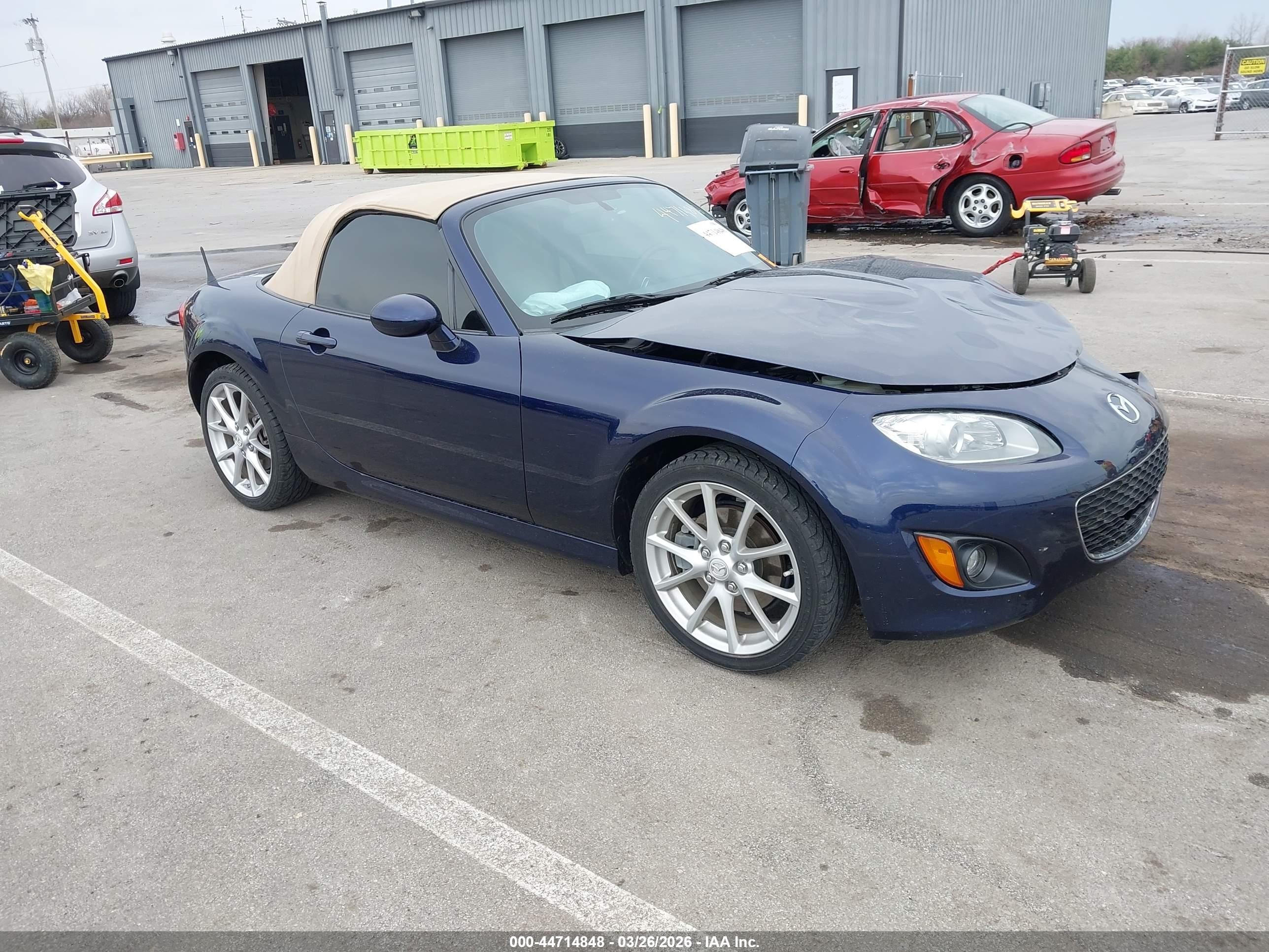 2009 Mazda MX-5 Miata Touring, VIN JM1NC25F490202908 — Front end