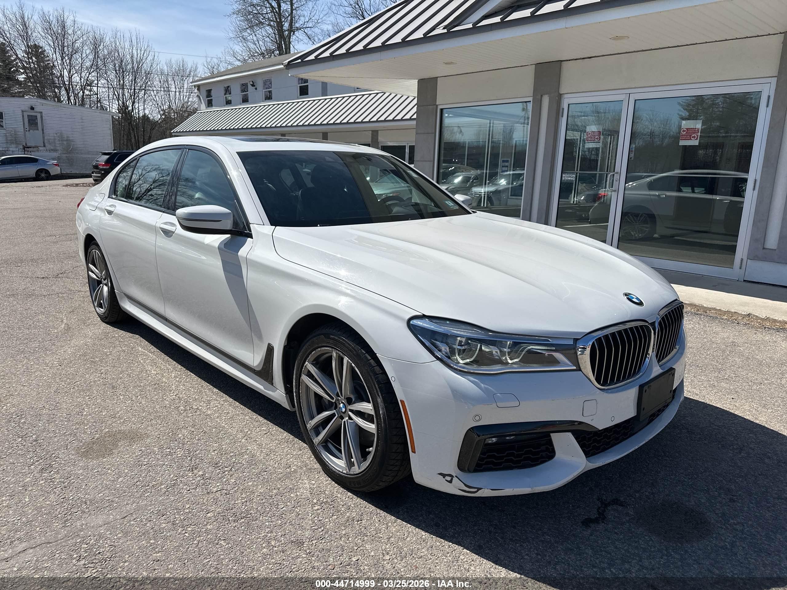 2016 BMW 7 Series 750i xDrive, VIN WBA7F2C54GG419337 — Mechanical