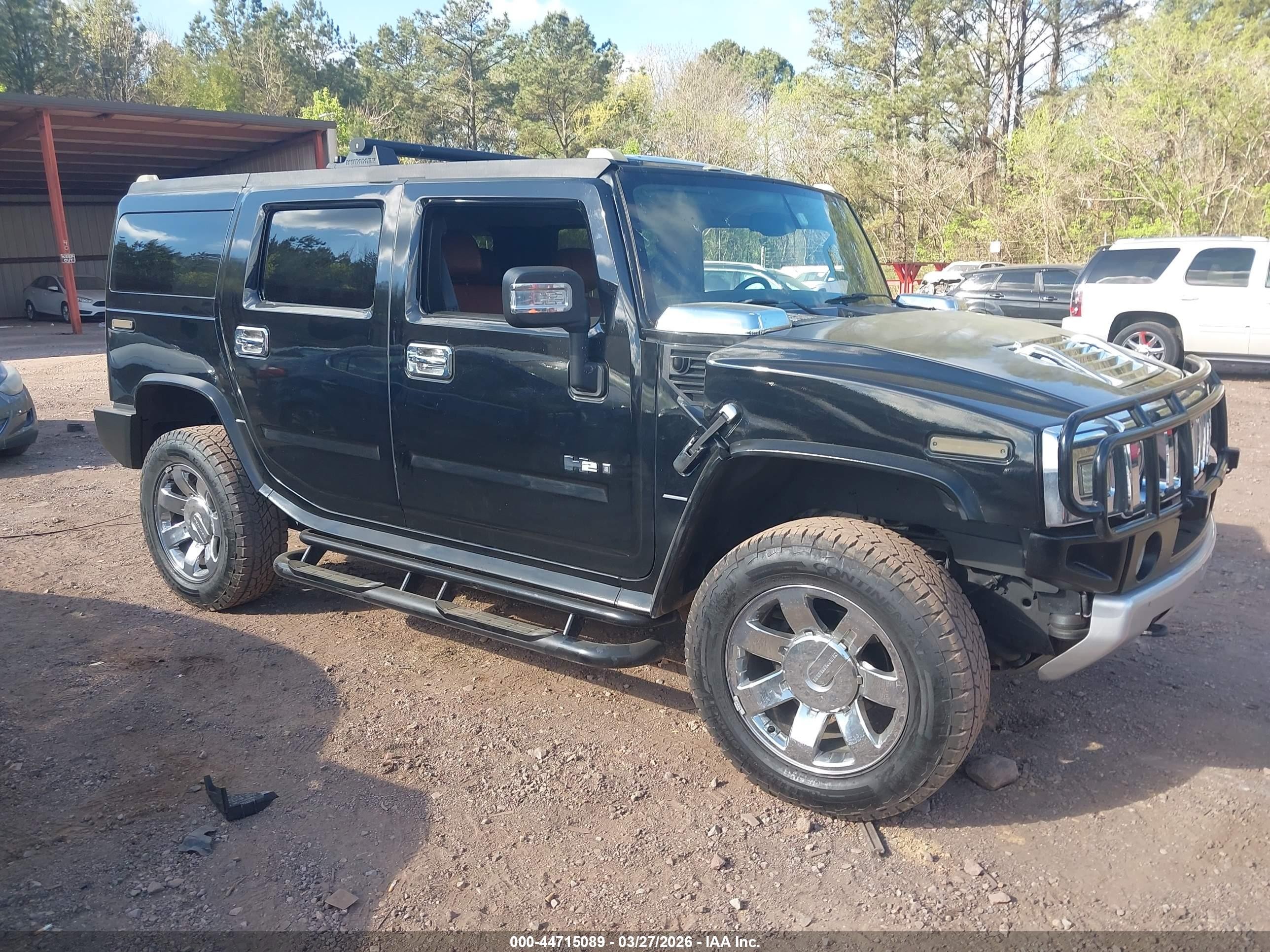 2009 Hummer H2, VIN 5GRGN83289H100498 — Not stated