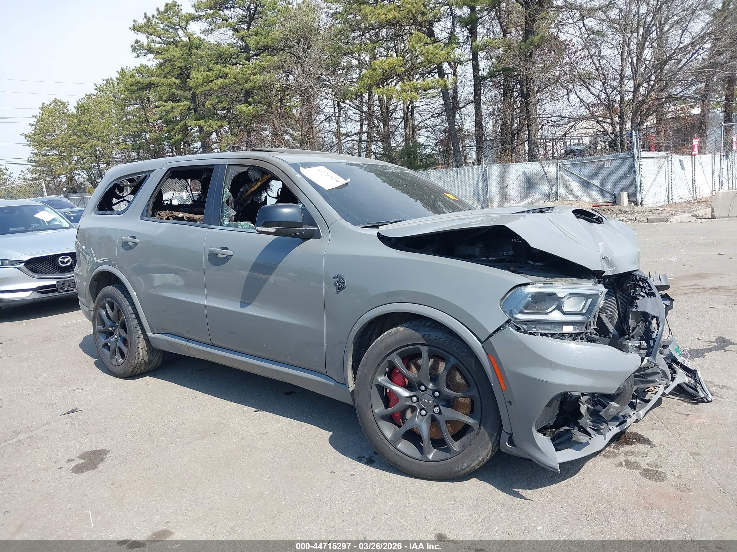 2023 Dodge Durango SRT Hellcat Premium, VIN 1C4SDJH9XPC617002 — Interior fire