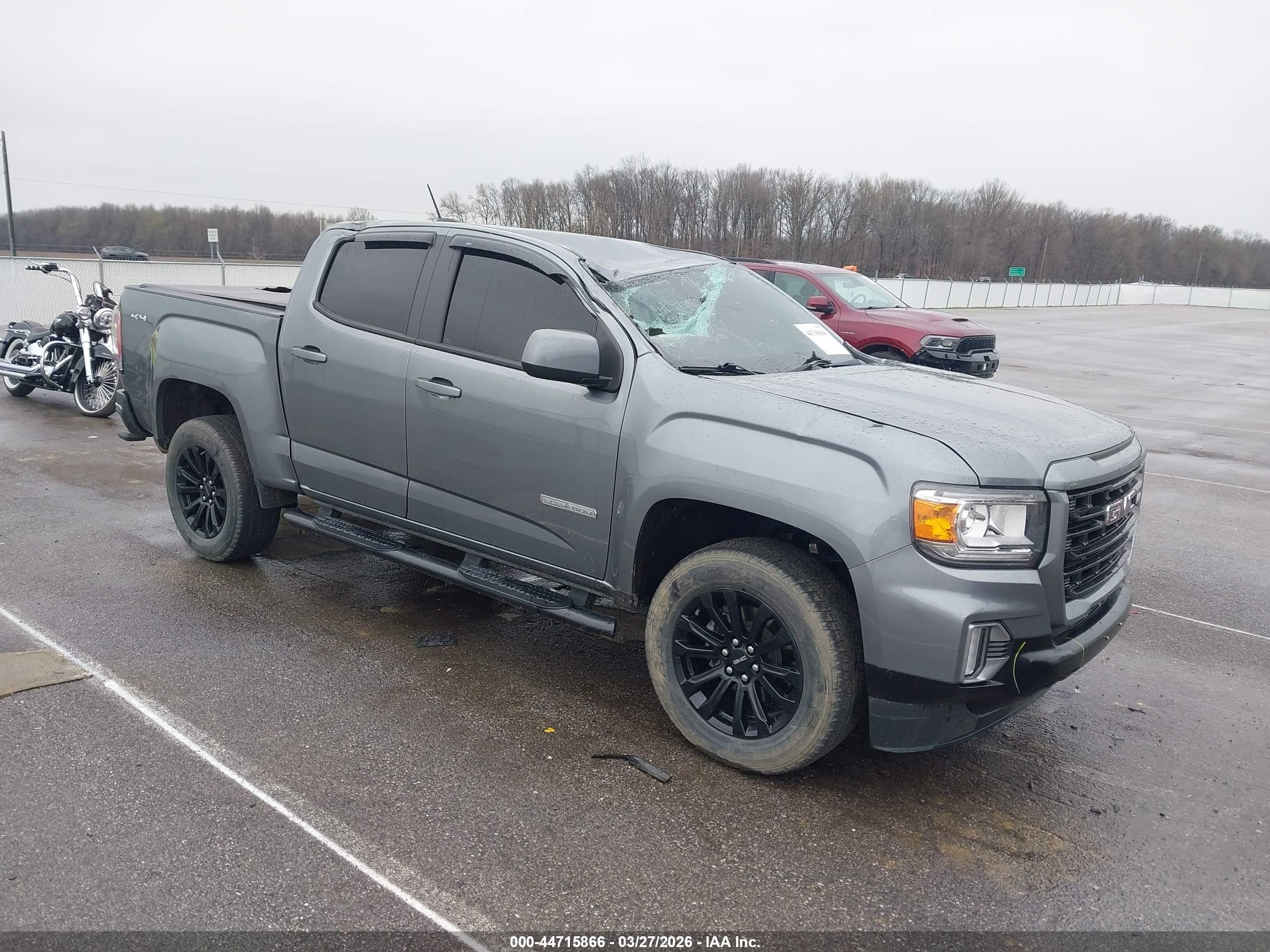 2022 GMC Canyon 4WD Elevation, VIN 1GTG6CEN0N1290924 — All over