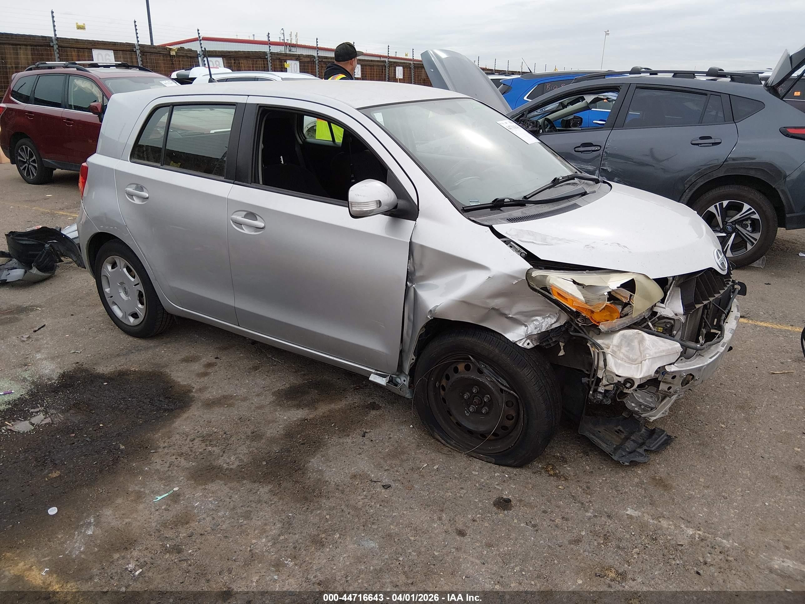2010 Scion xD, VIN JTKKU4B43AJ051985 — Front end
