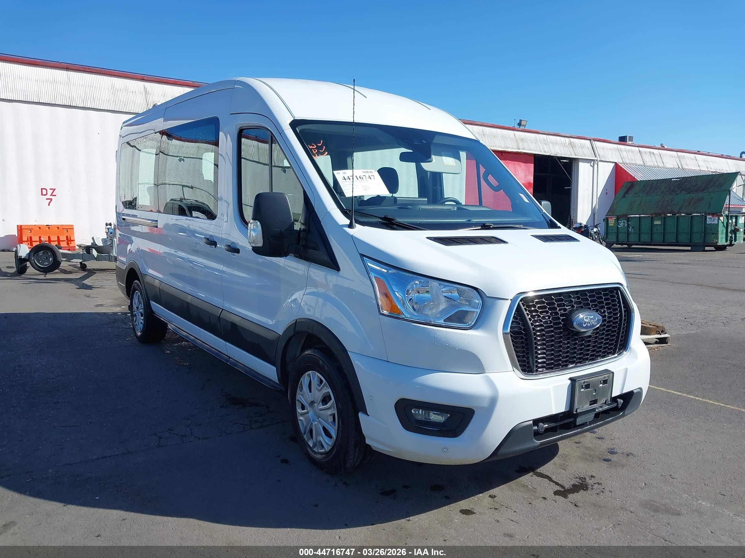 2022 Ford Transit Passenger XLT, VIN 1FBAX2C86NKA67084 — Mechanical
