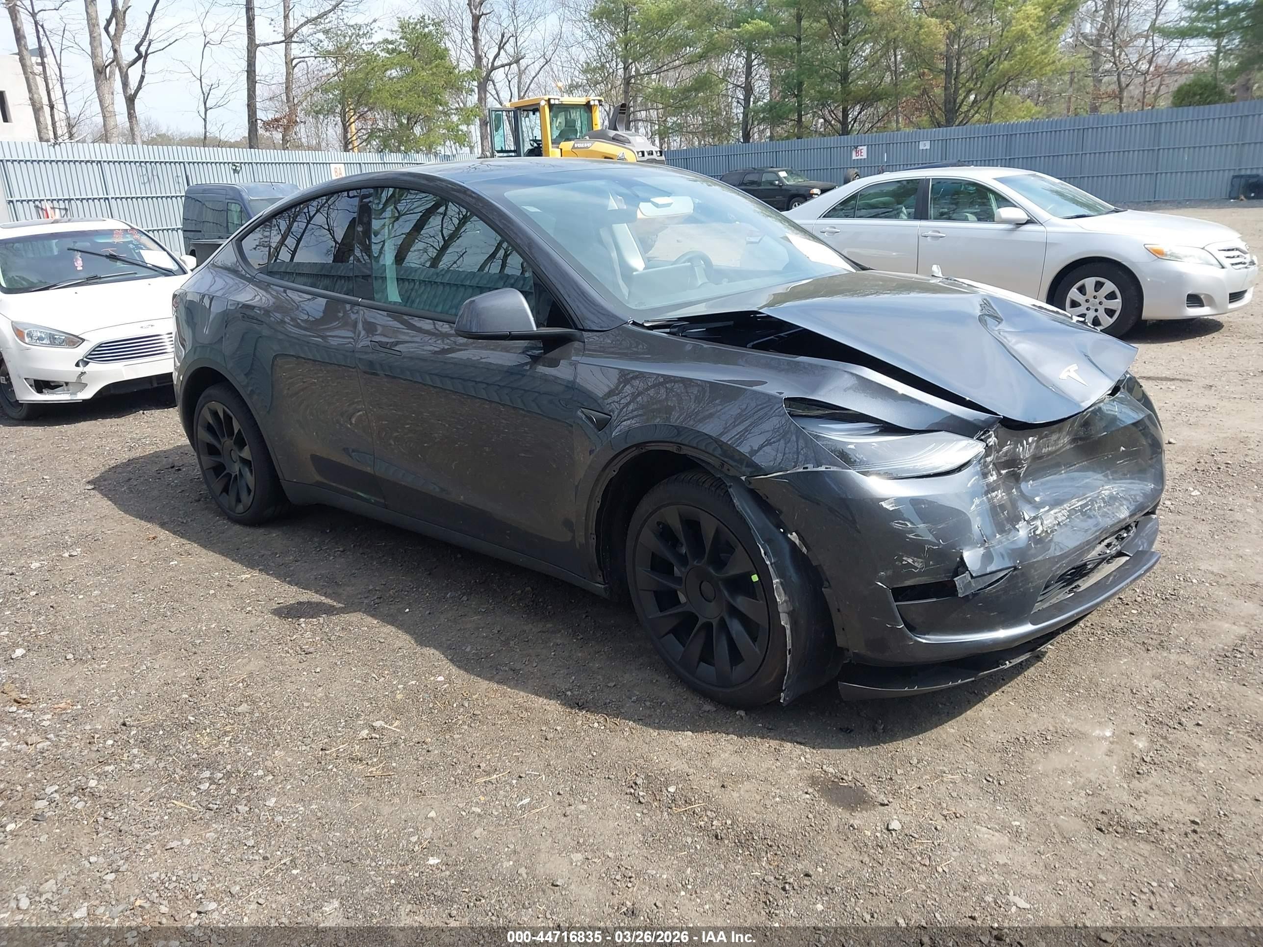 2025 Tesla Model Y Long Range, VIN 7SAYGDEE6SF308131 — All over