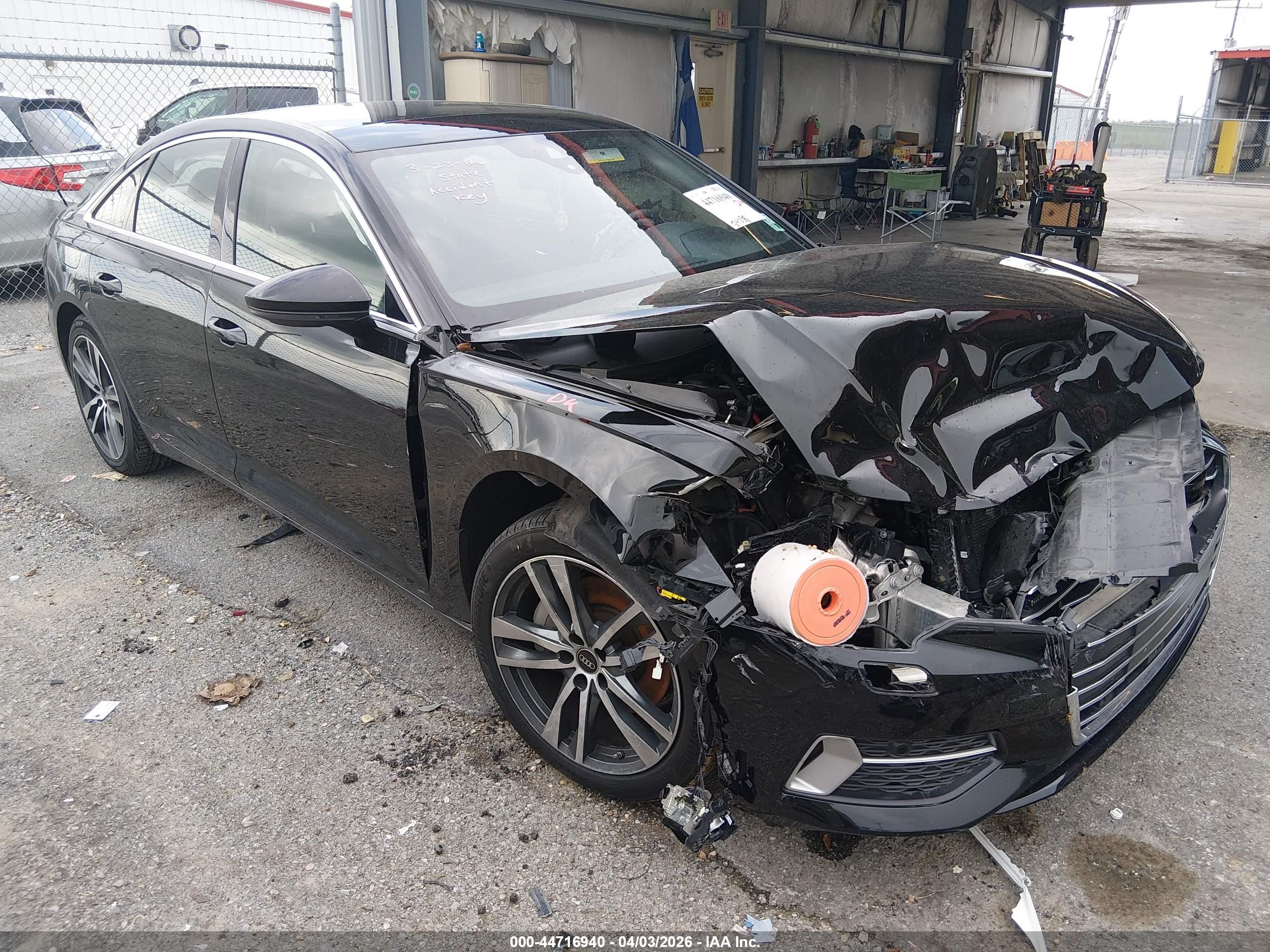 2023 Audi A6 Premium, VIN WAUD3BF22PN023433 — Front end