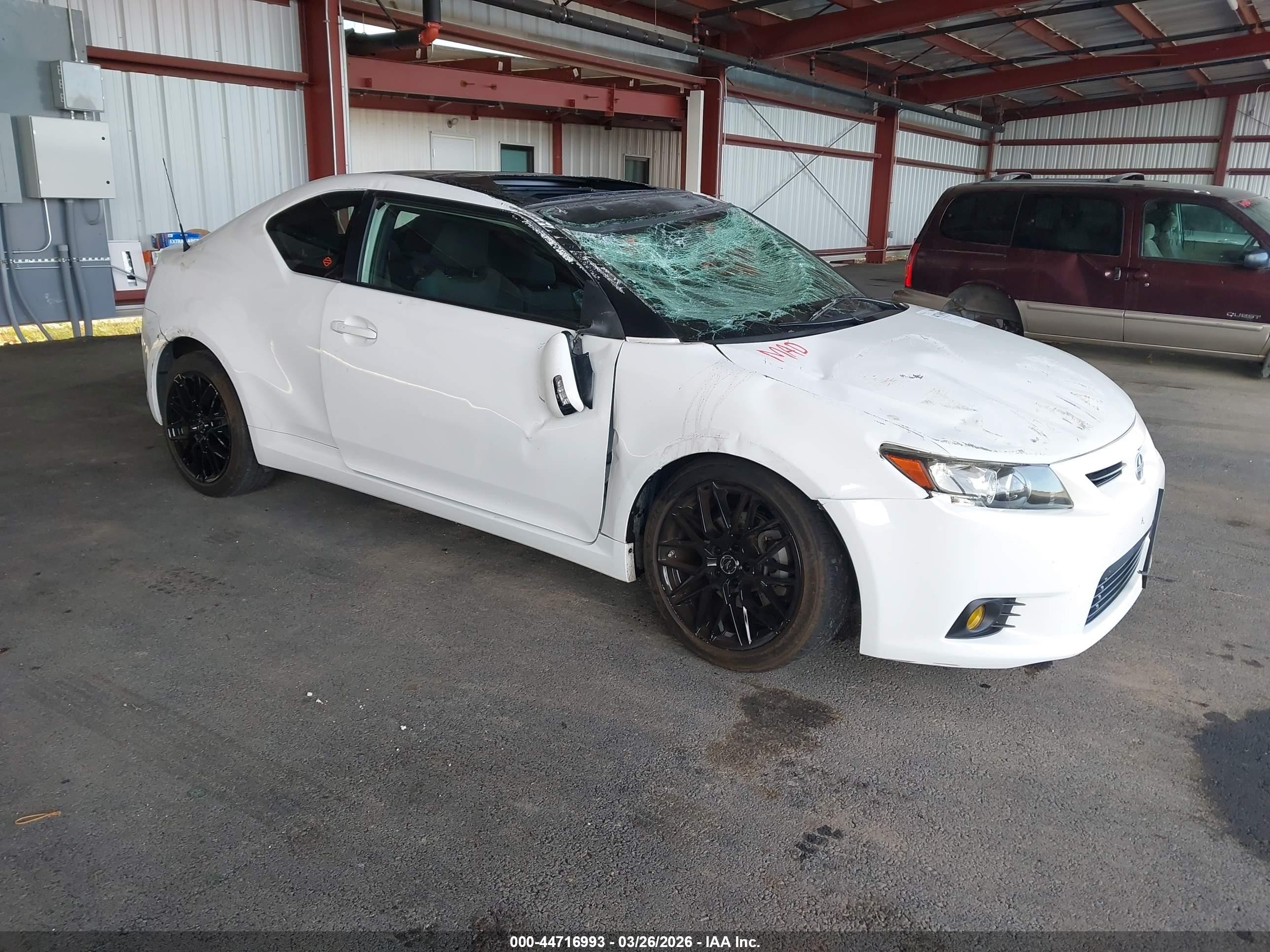 2012 Scion tC, VIN JTKJF5C79C3024270 — Опрокидывание