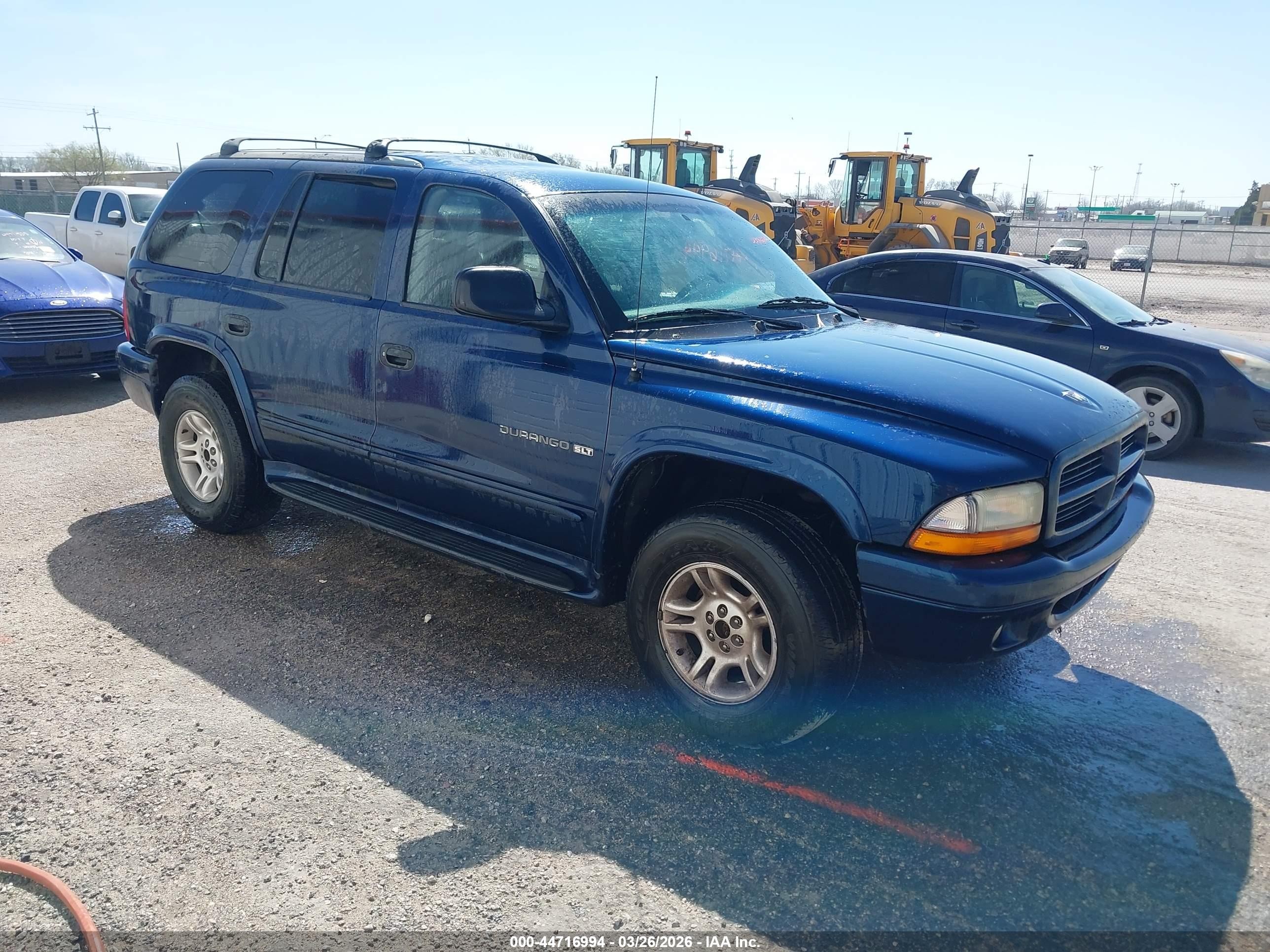 2001 Dodge Durango, VIN 1B4HS28Z31F542278 — Side