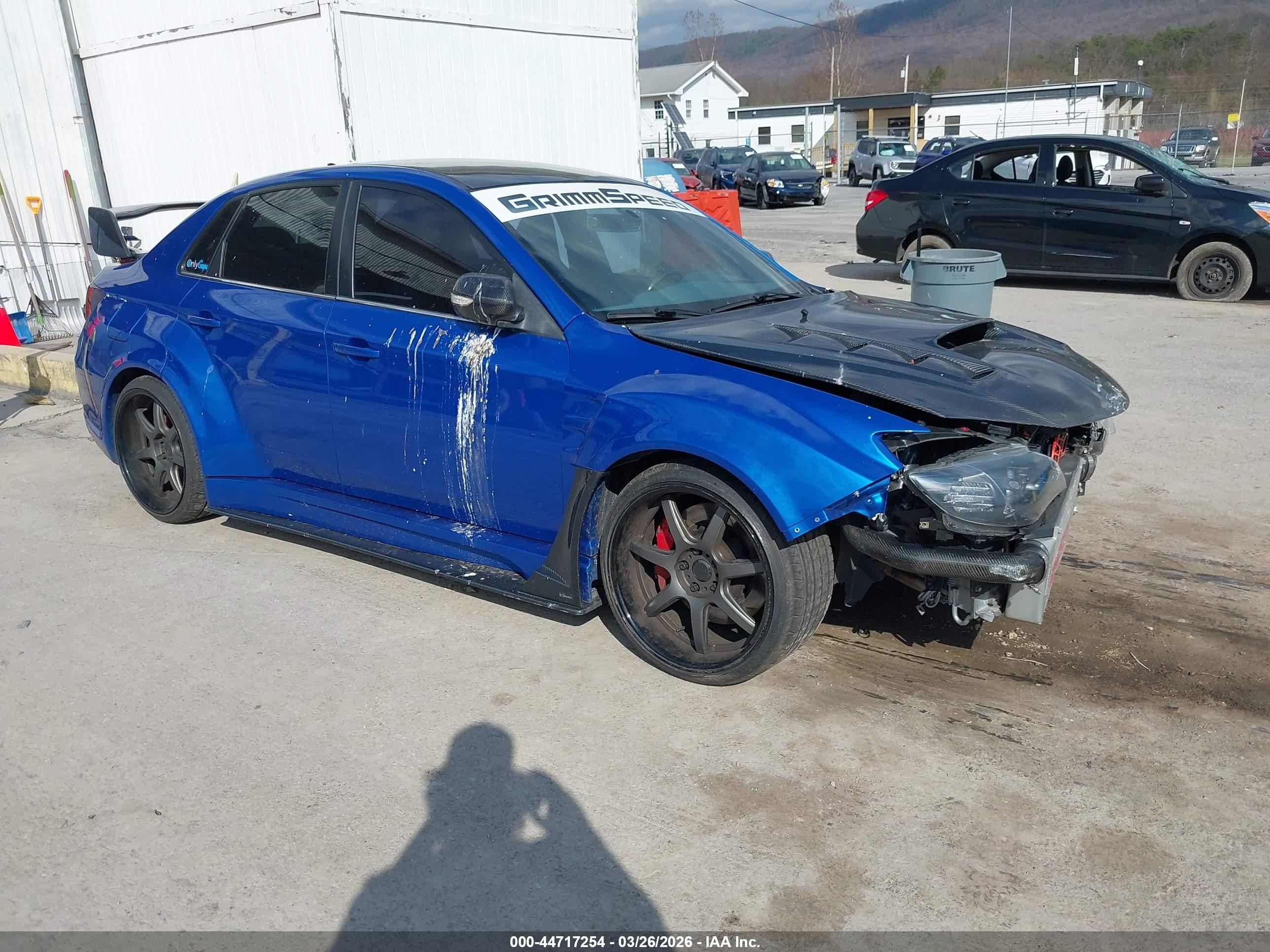 2013 Subaru WRX WRX STI Limited, VIN JF1GV8J63DL034655 — Front end