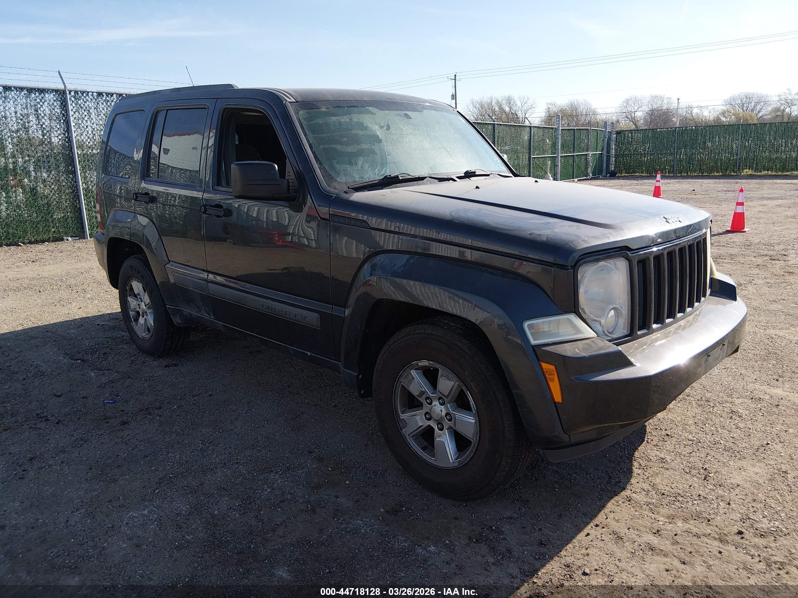 2011 Jeep Liberty Sport, VIN 1J4PN2GK3BW553867 — Interior fire