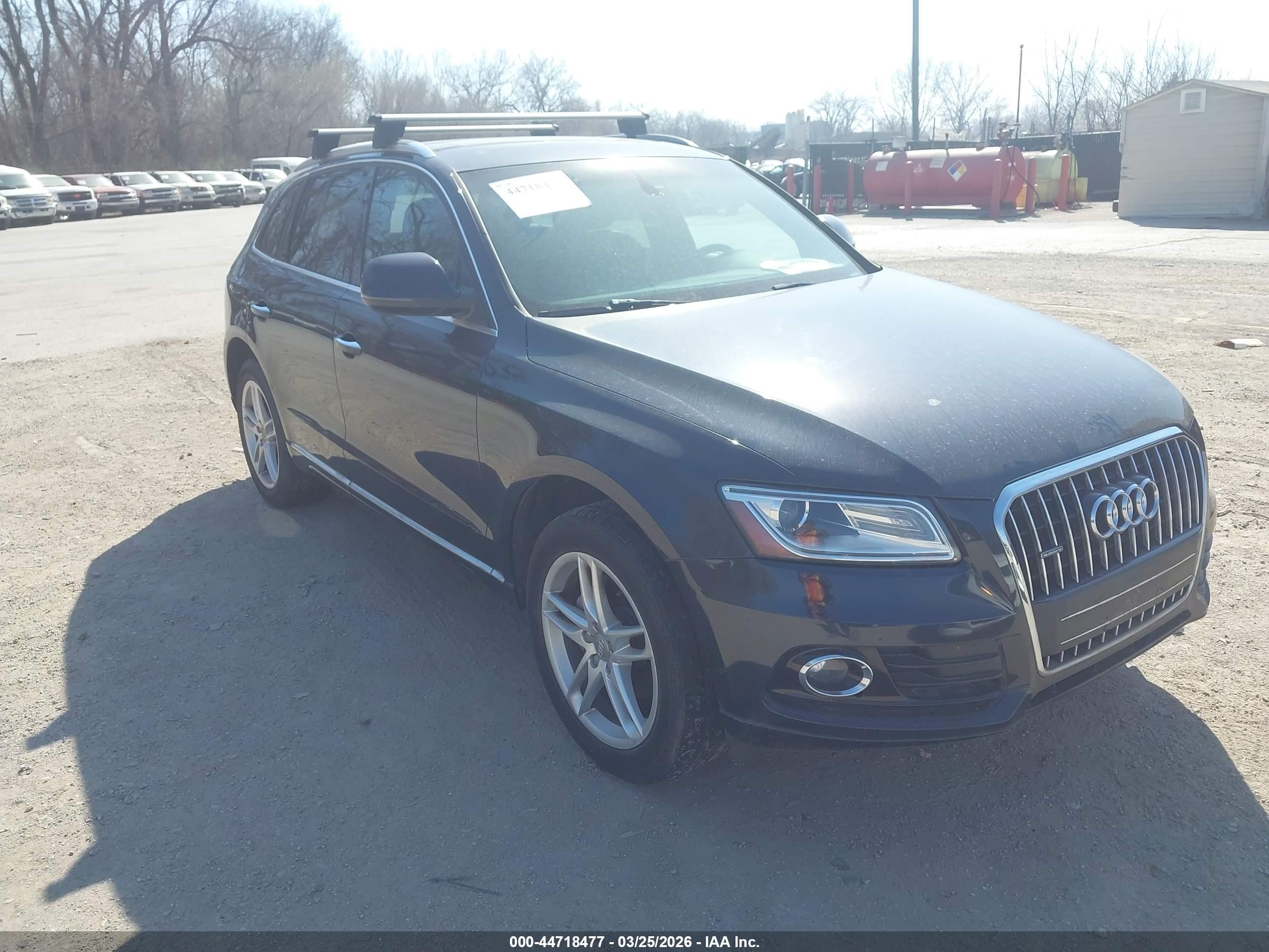 2015 Audi Q5 Premium Plus, VIN WA1LFAFP6FA038660 — Repossession