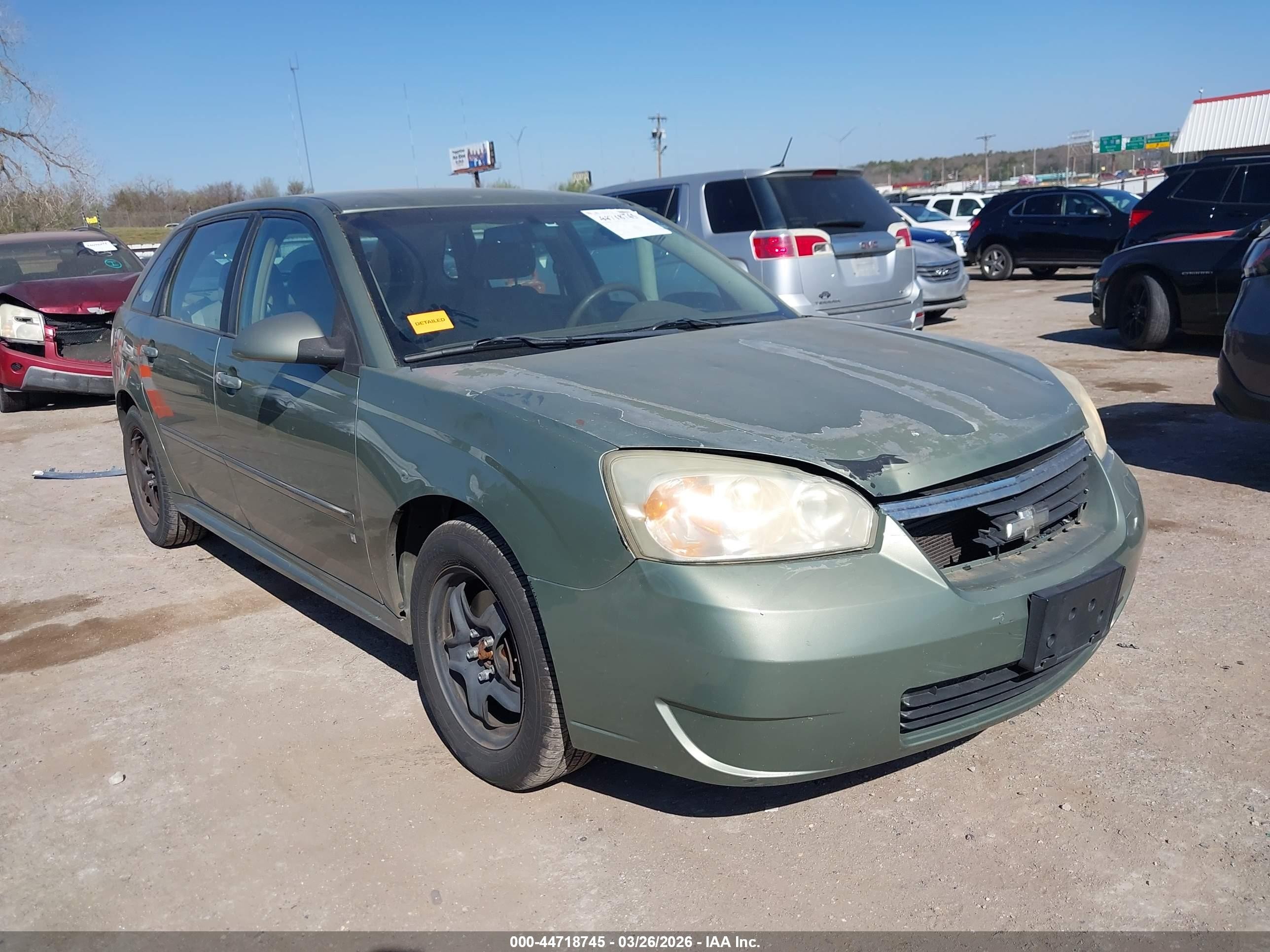 2006 Chevrolet Malibu Maxx LT, VIN 1G1ZT61836F267931 — Front end