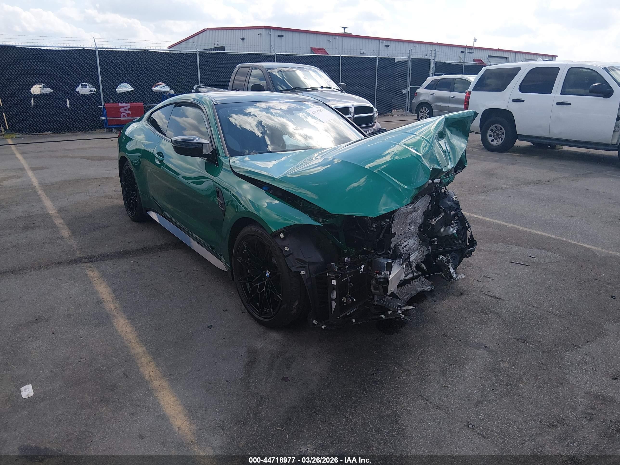 2026 BMW M4 Competition xDrive, VIN WBS33HK01TCW07455 — Front end