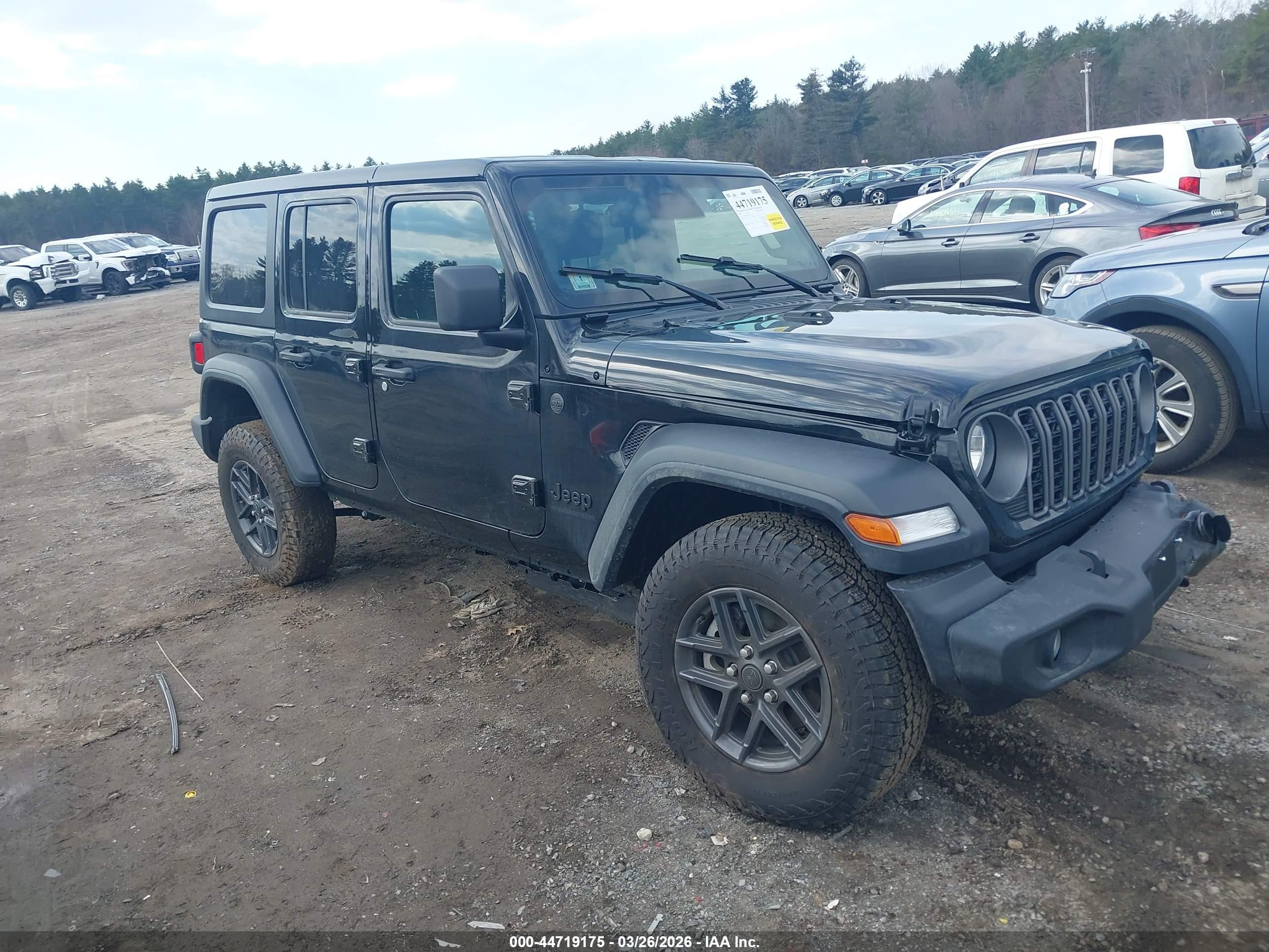 2026 Jeep Wrangler Sport, VIN 1C4PJXDG0TW211356 — Front end