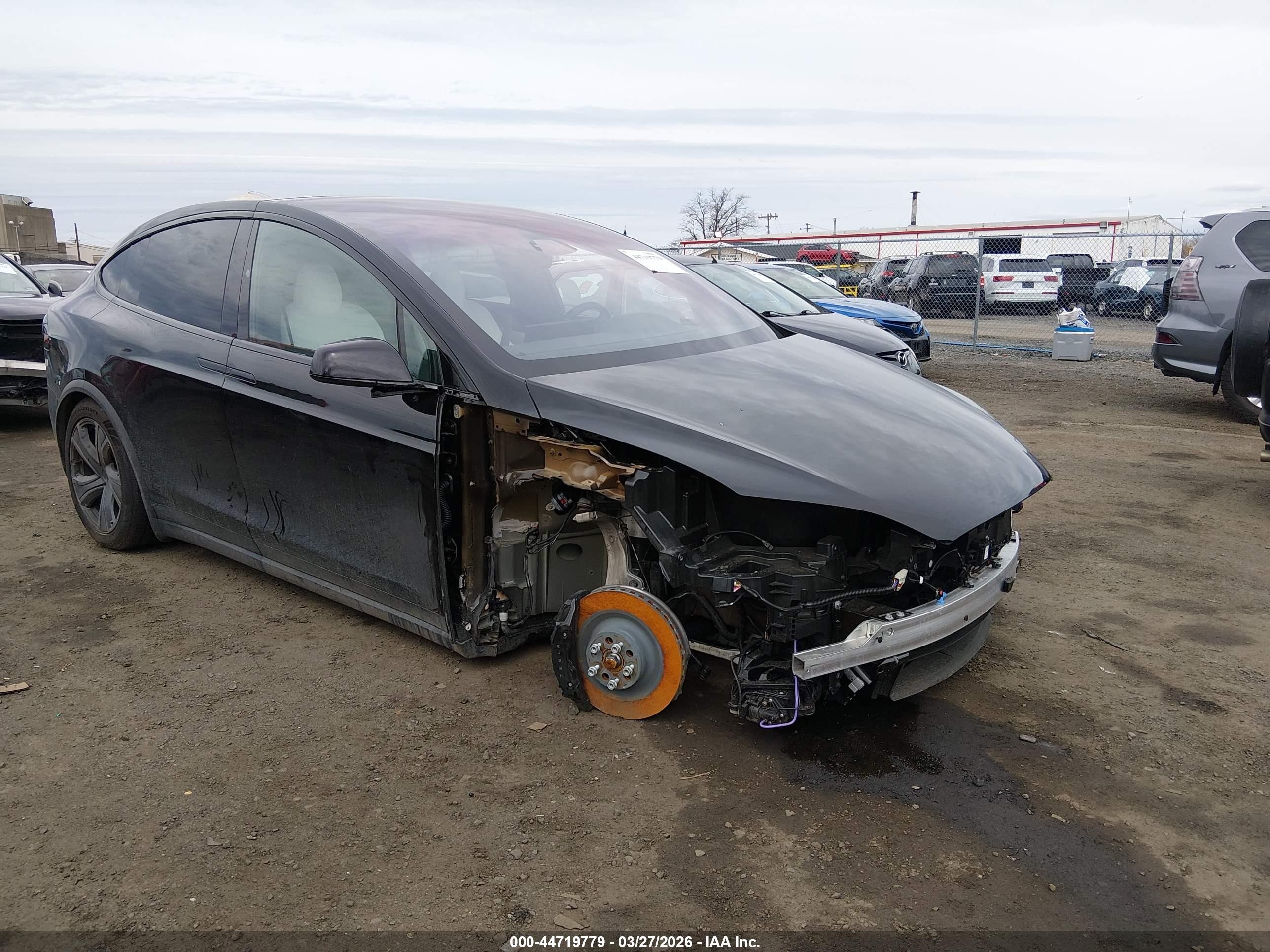 2026 Tesla Model X, VIN 7SAXCBE54TF478419 — Front end