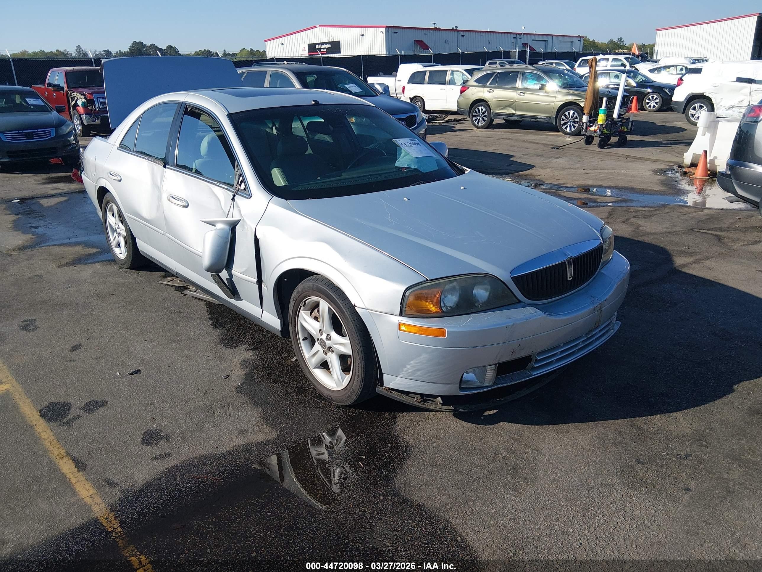 2001 Lincoln LS Sport, VIN 1LNHM86S61Y714535 — Бок