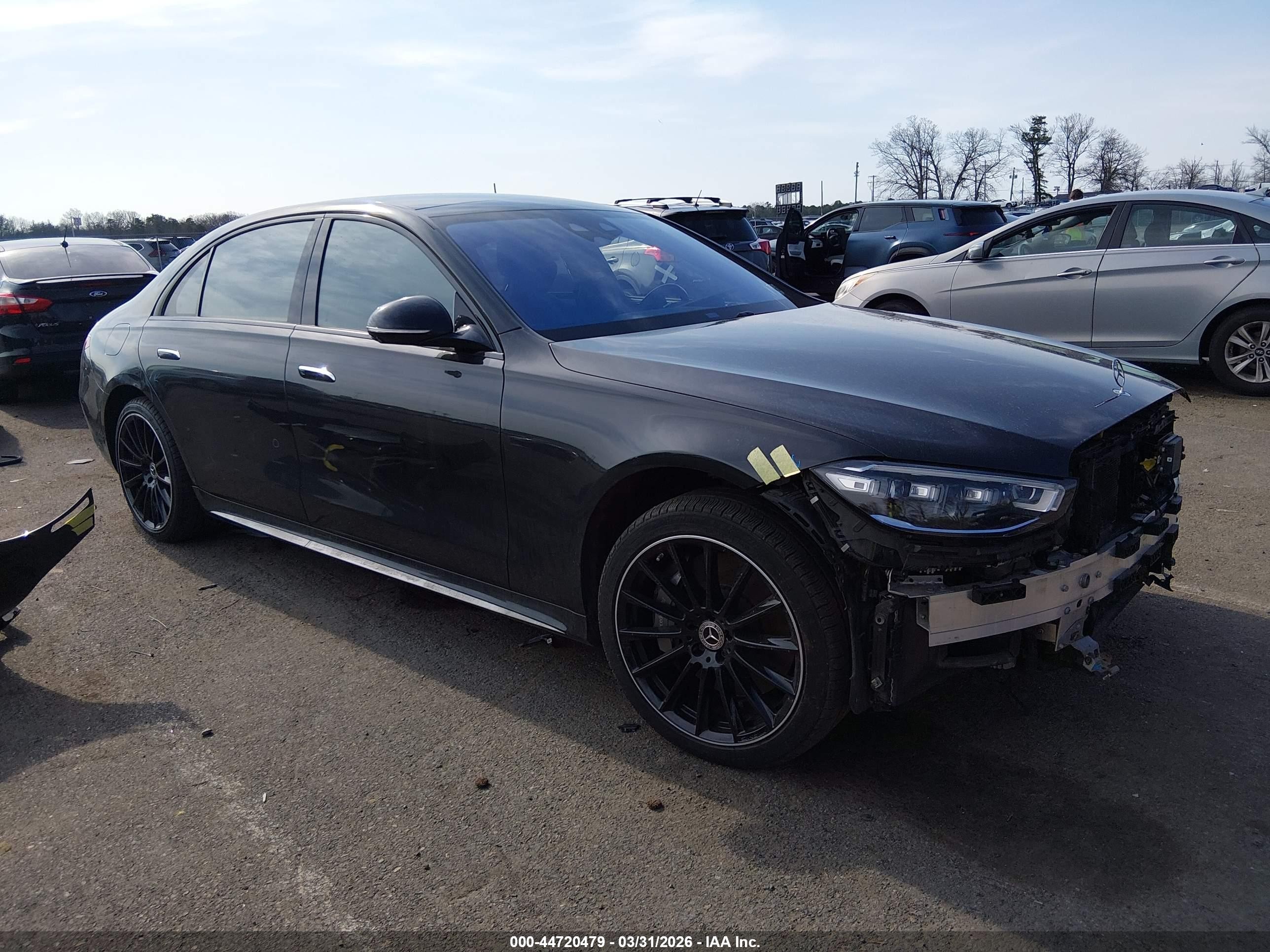 2023 Mercedes-Benz S 580, VIN W1K6G7GBXPA176196 — Front end
