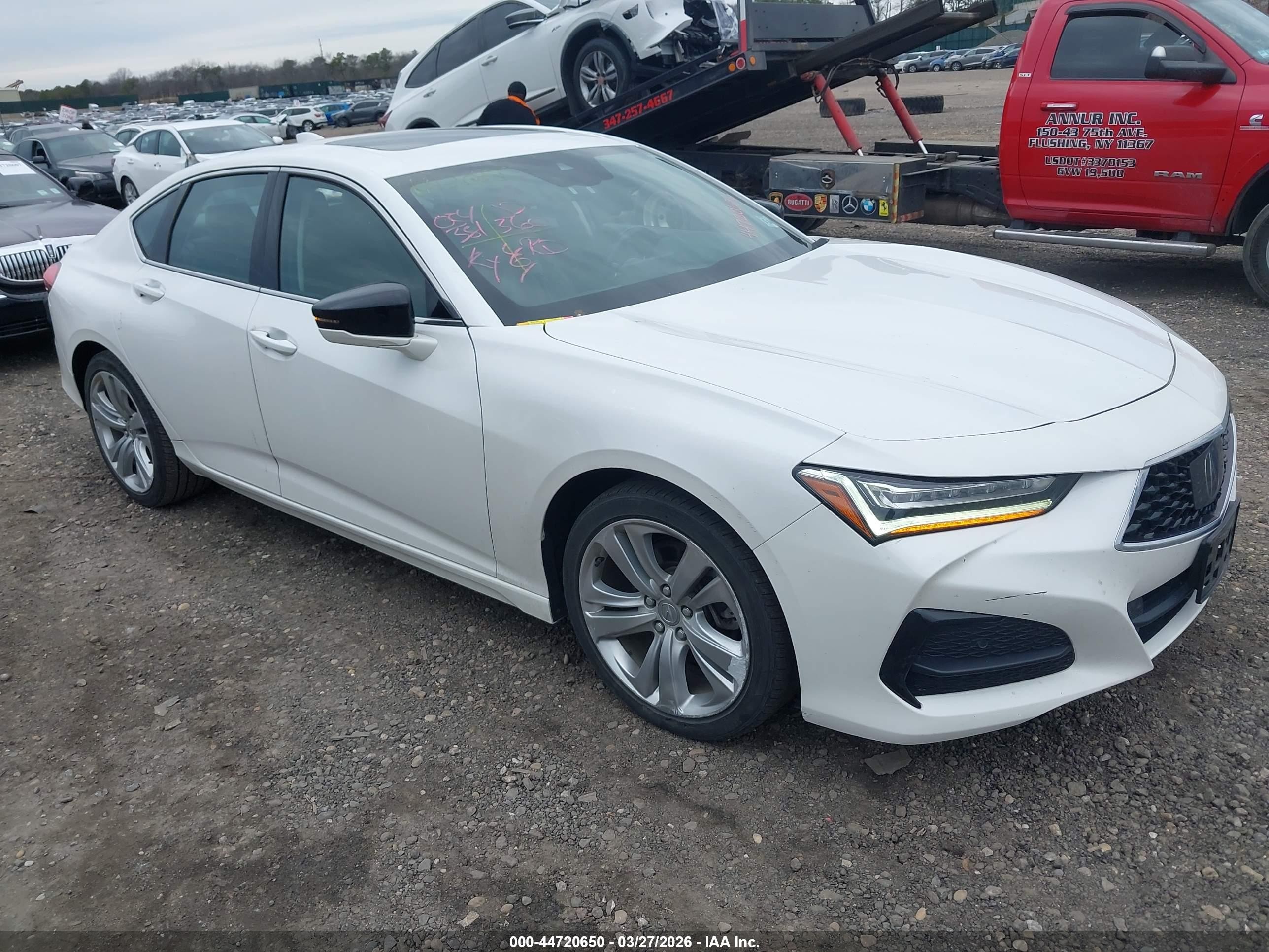 2021 Acura TLX Technology, VIN 19UUB5F41MA009861 — All over