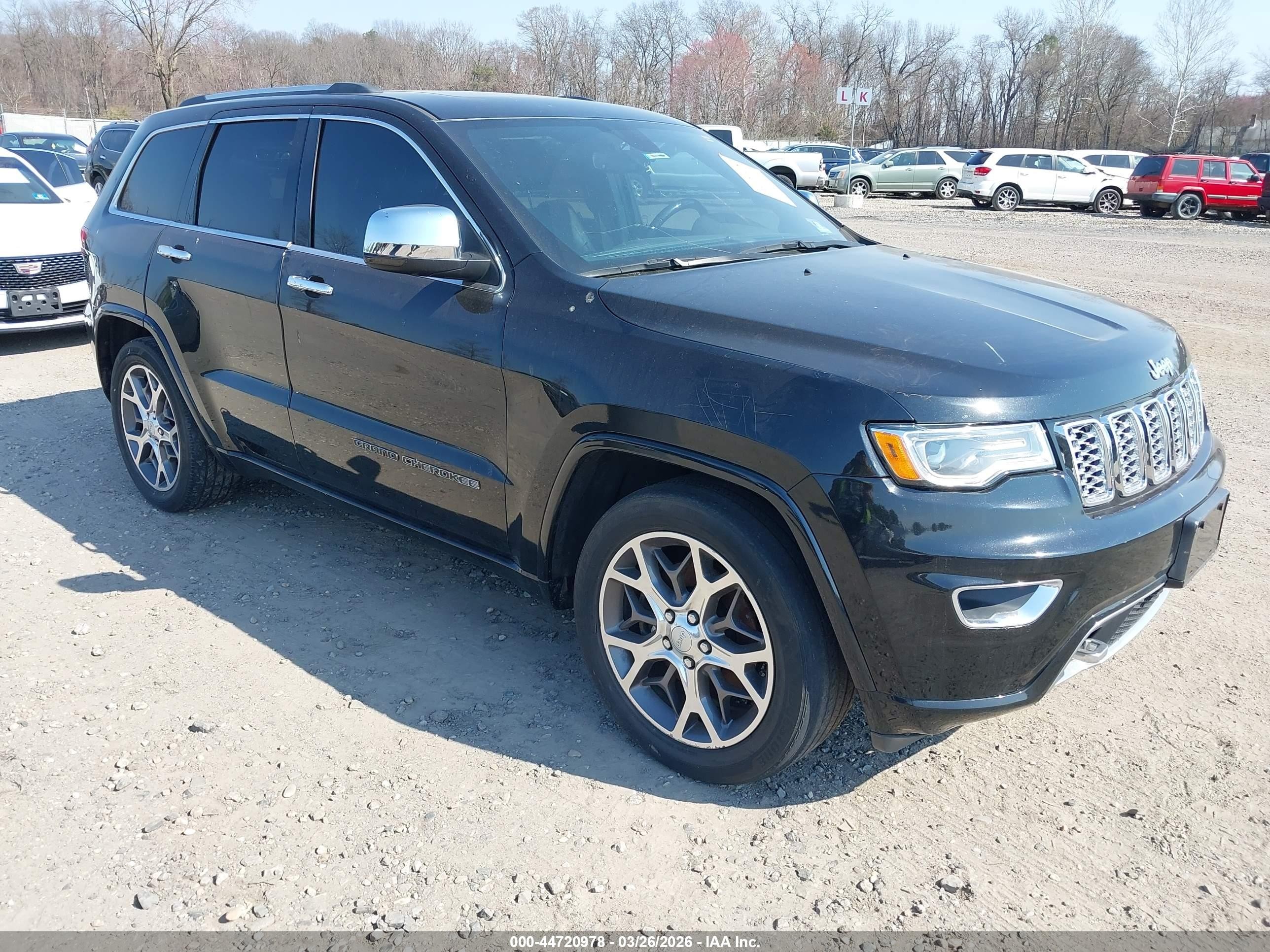 2020 Jeep Grand Cherokee High Altitude, VIN 1C4RJFCT0LC417425 — После угона