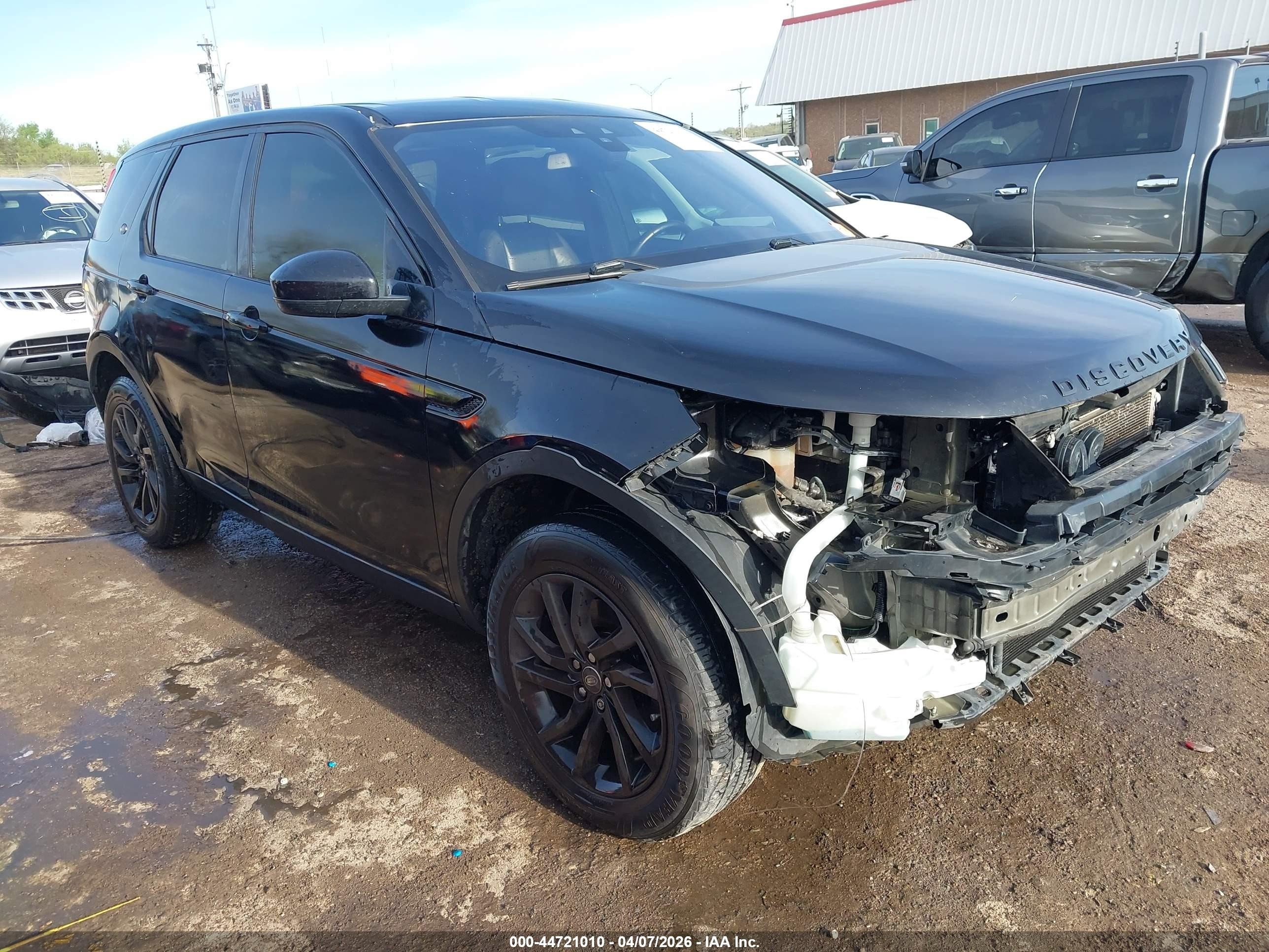 2018 Land Rover Discovery Sport SE, VIN SALCP2RXXJH759917 — Front end