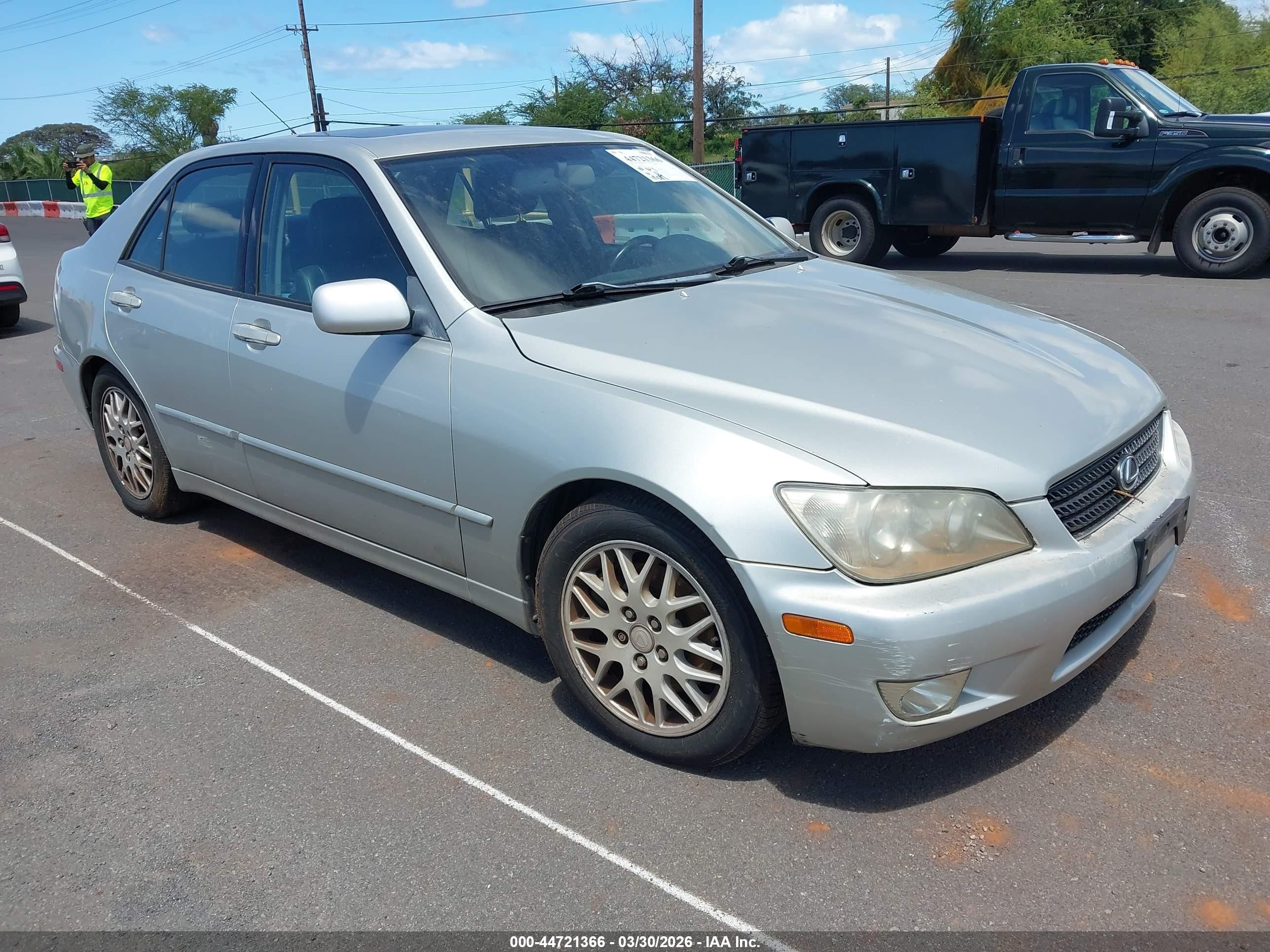 2003 Lexus IS 300/350, VIN JTHBD192330068741 — Вода / потоп