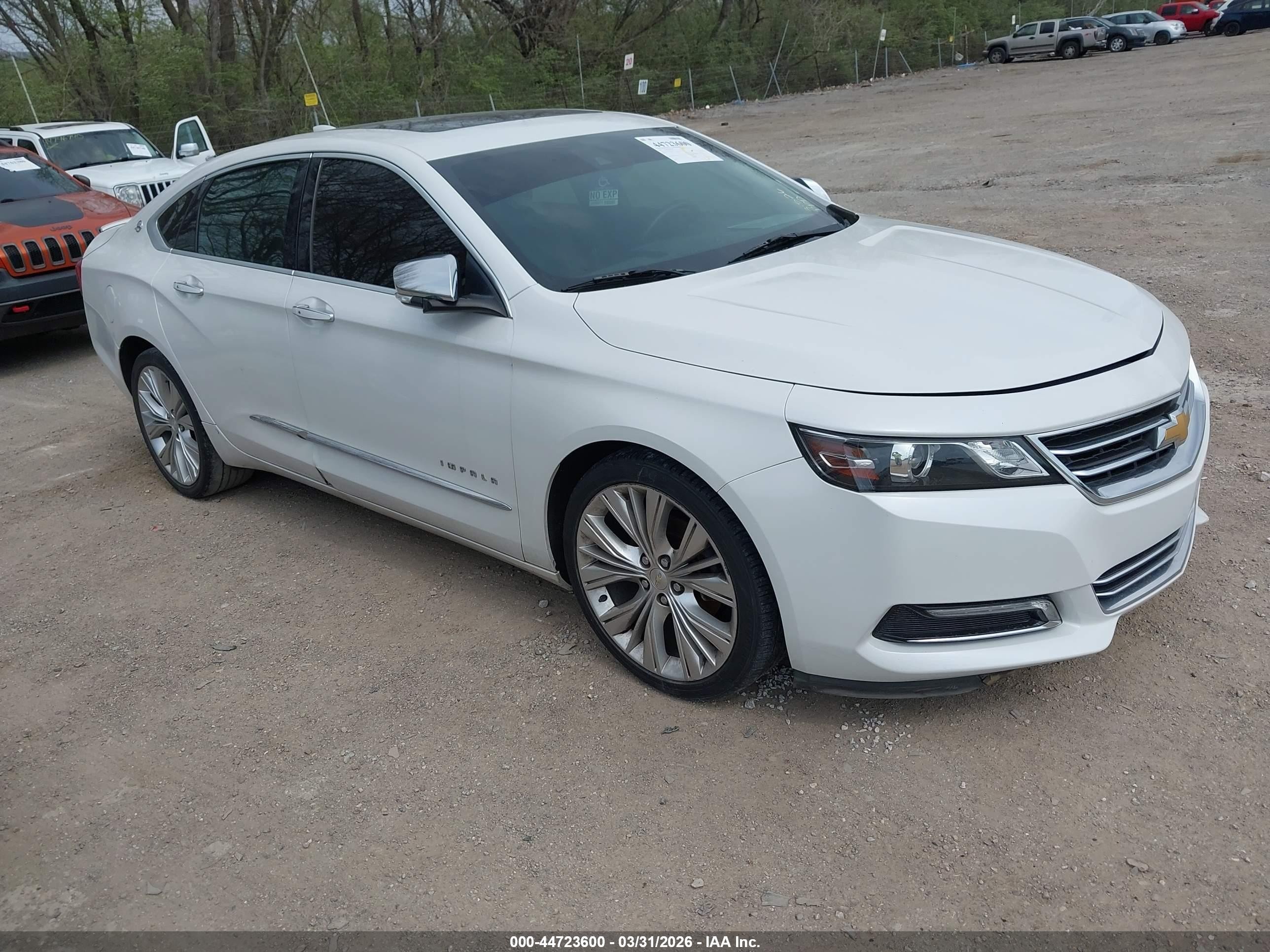 2015 Chevrolet Impala LTZ, VIN 1G1165S32FU115524 — Theft recovery