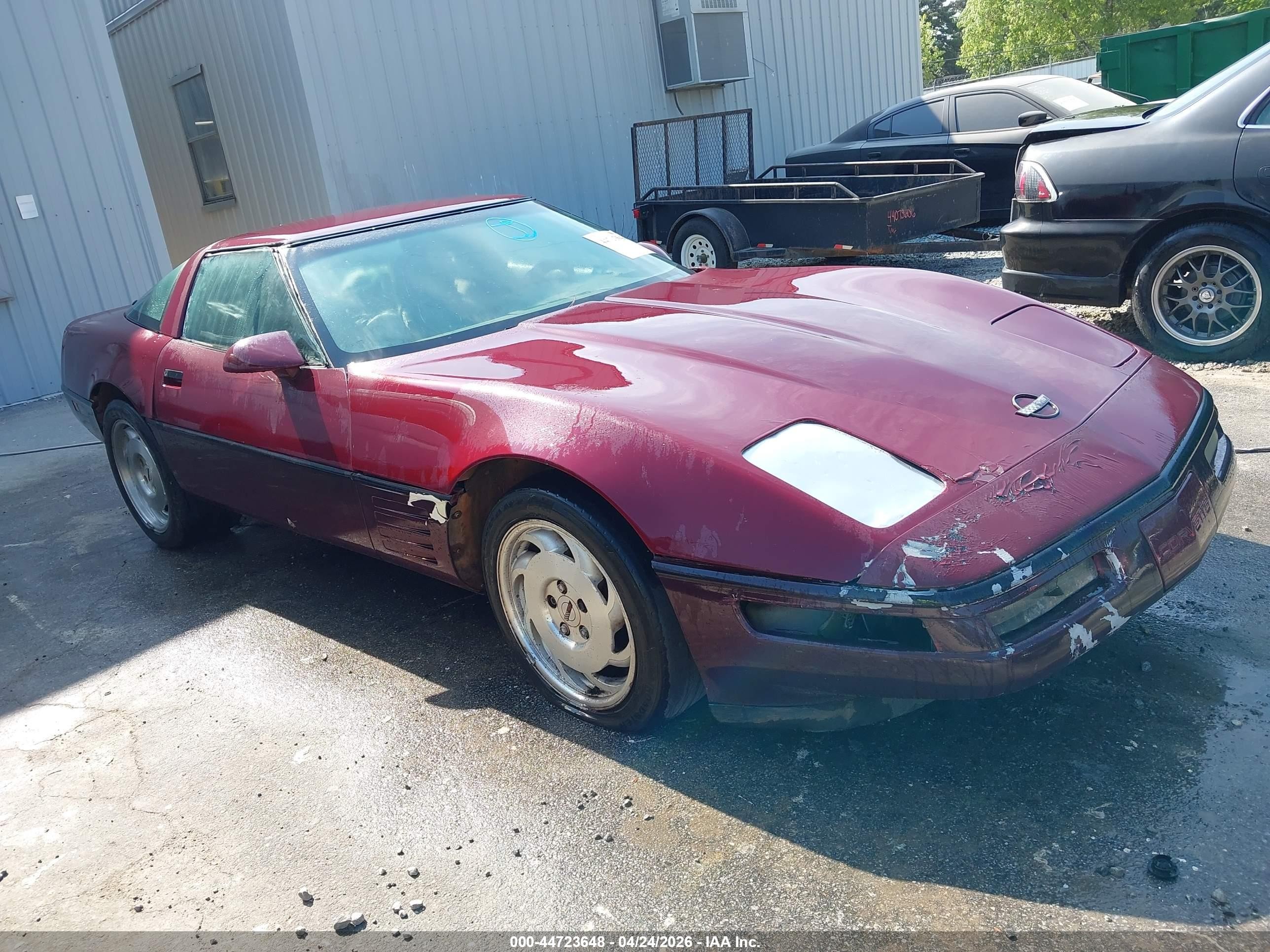 1993 Chevrolet Corvette, VIN 1G1YY23P2P5105340 — Normal wear