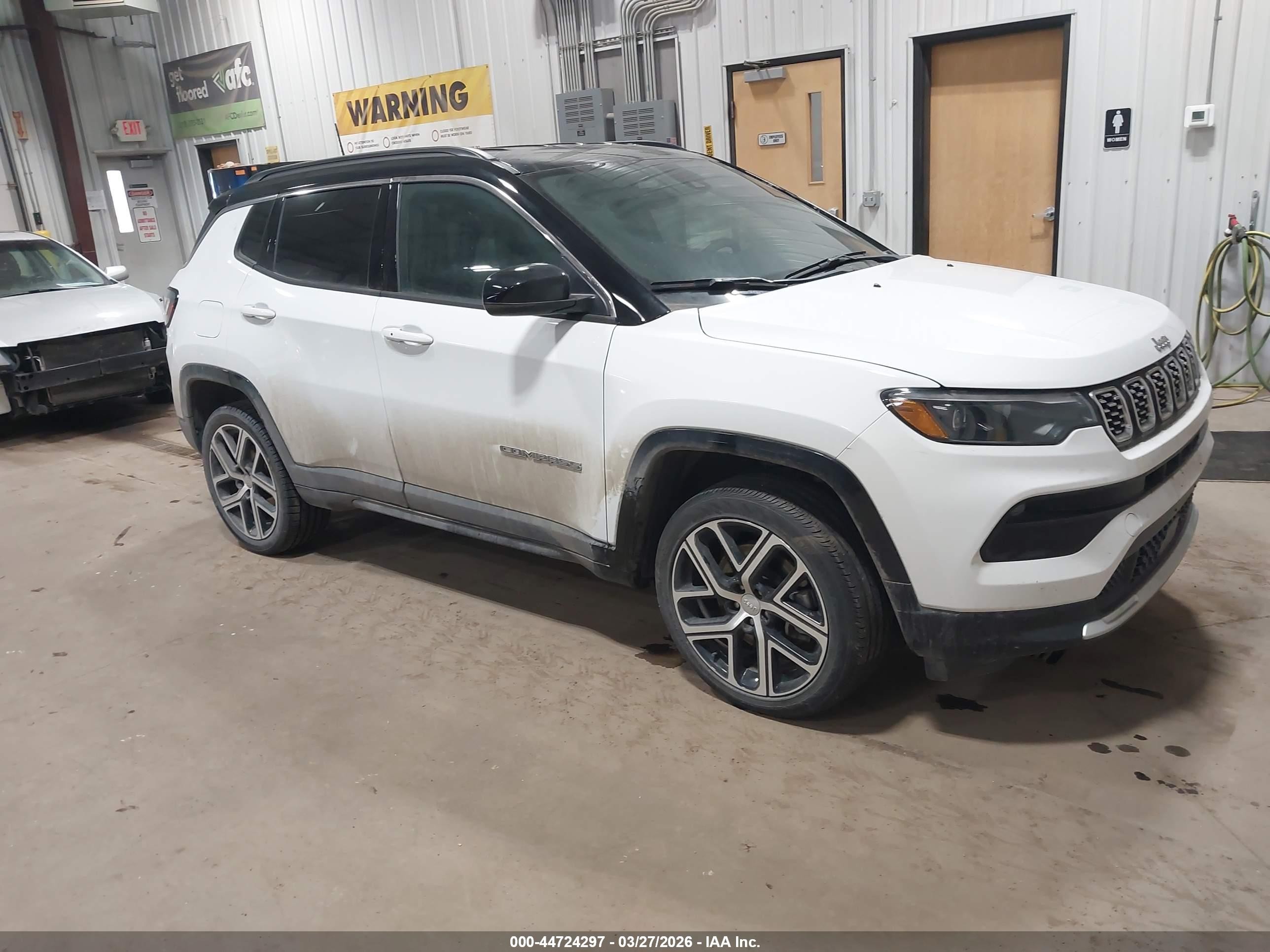 2024 Jeep Compass Limited, VIN 3C4NJDCN5RT103383 — Interior fire