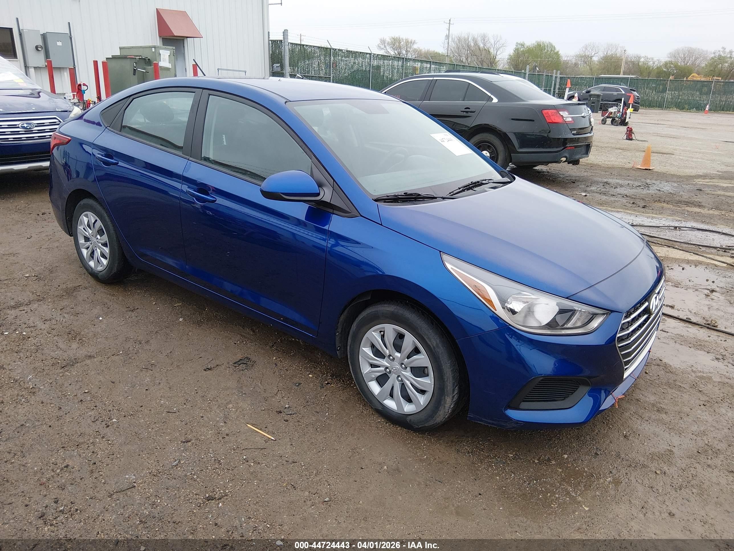 2022 Hyundai Accent SE, VIN 3KPC24A66NE167947 — Side