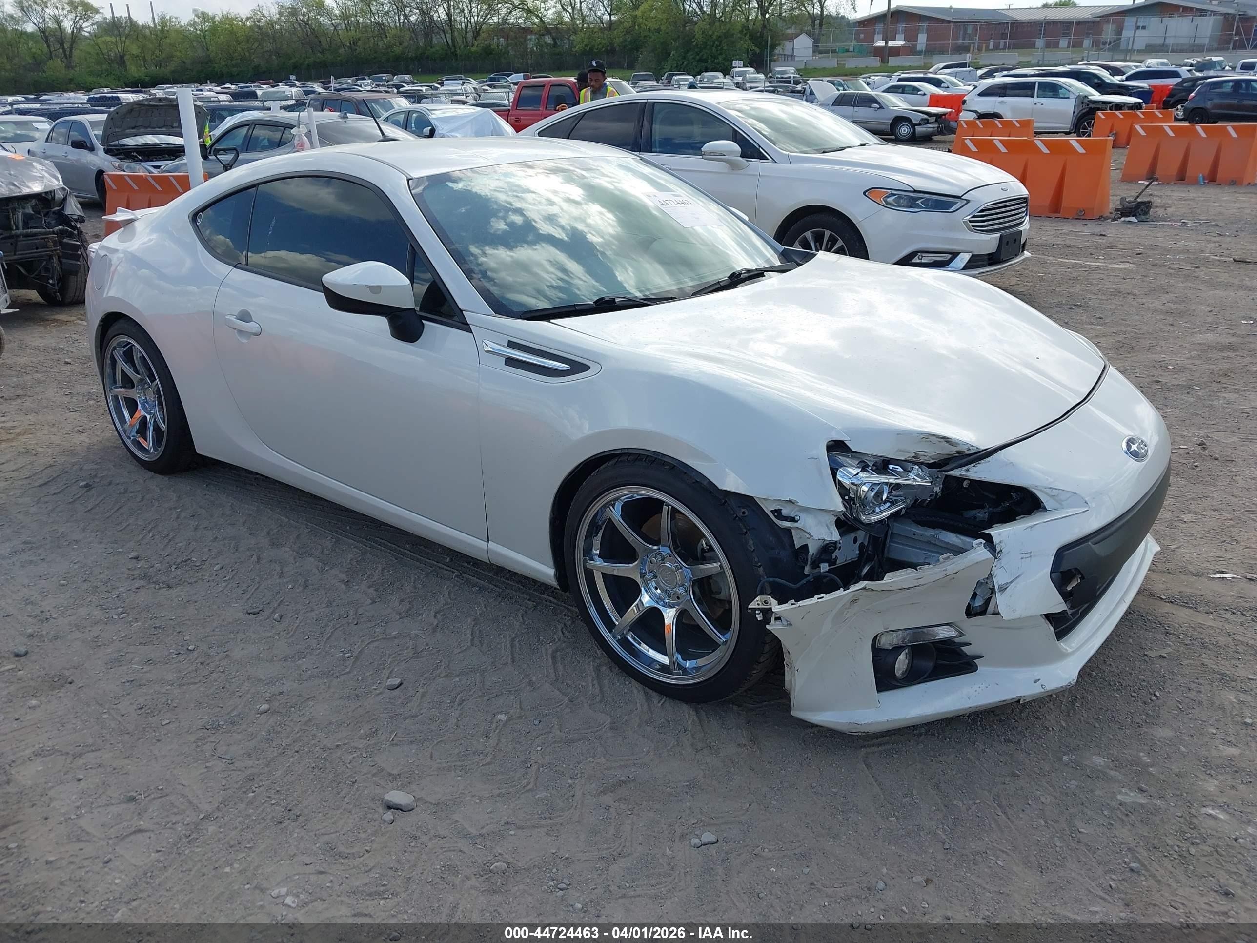 2013 Subaru BRZ Limited, VIN JF1ZCAC12D2605145 — Front end